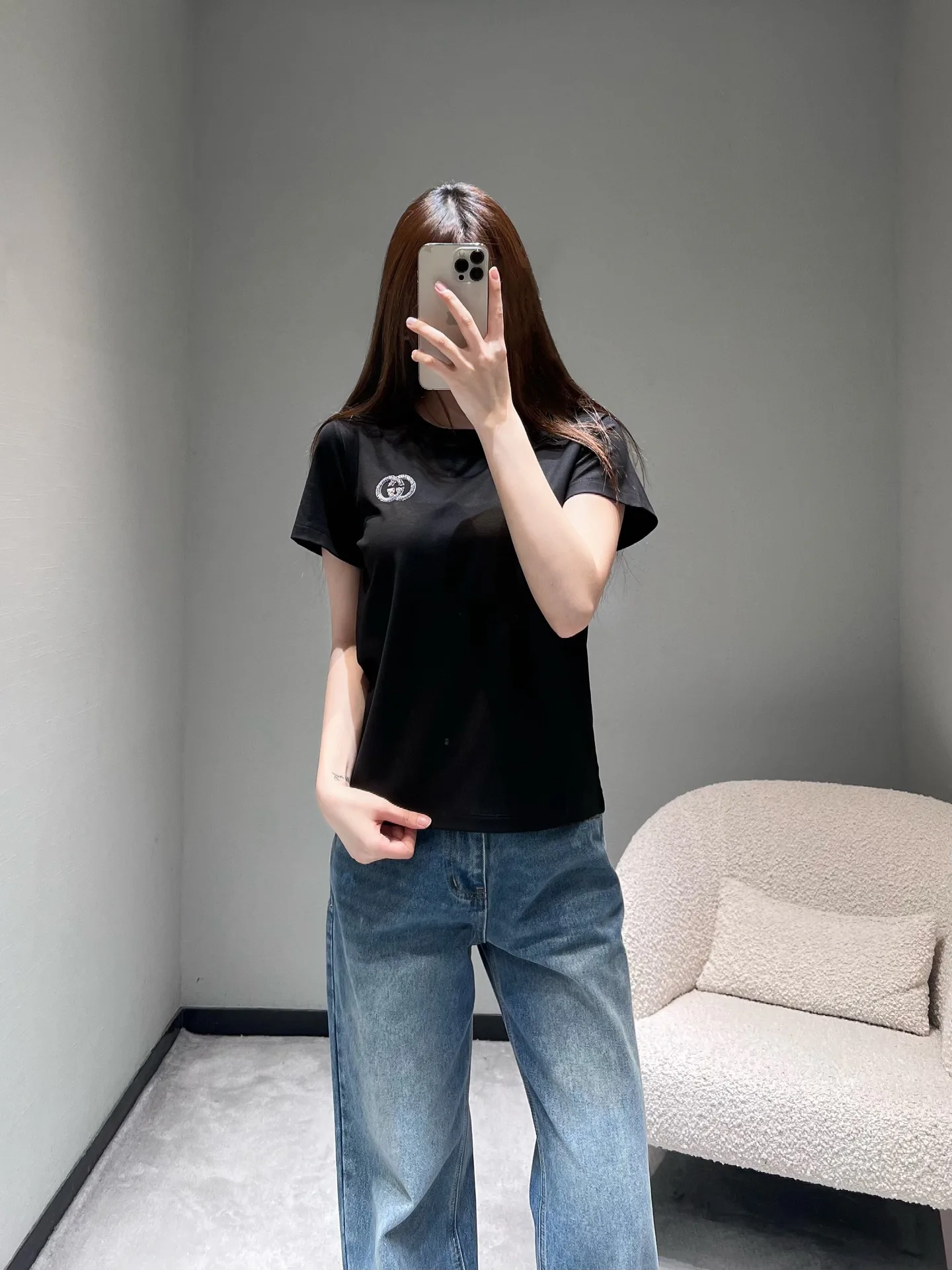 Футболки Женские Gucci 4906539