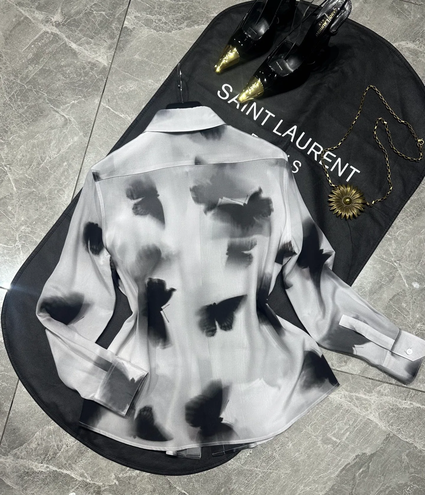 Рубашки Женские Saint Laurent 18515862
