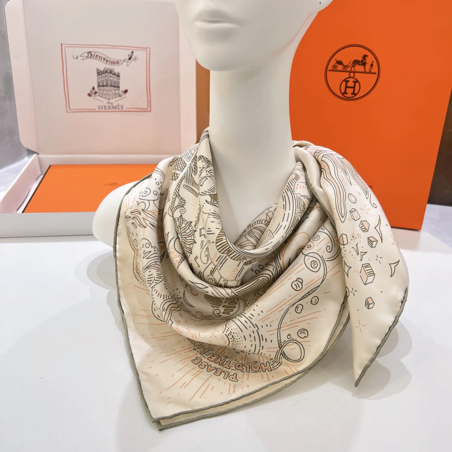 Платки Hermes 13145905