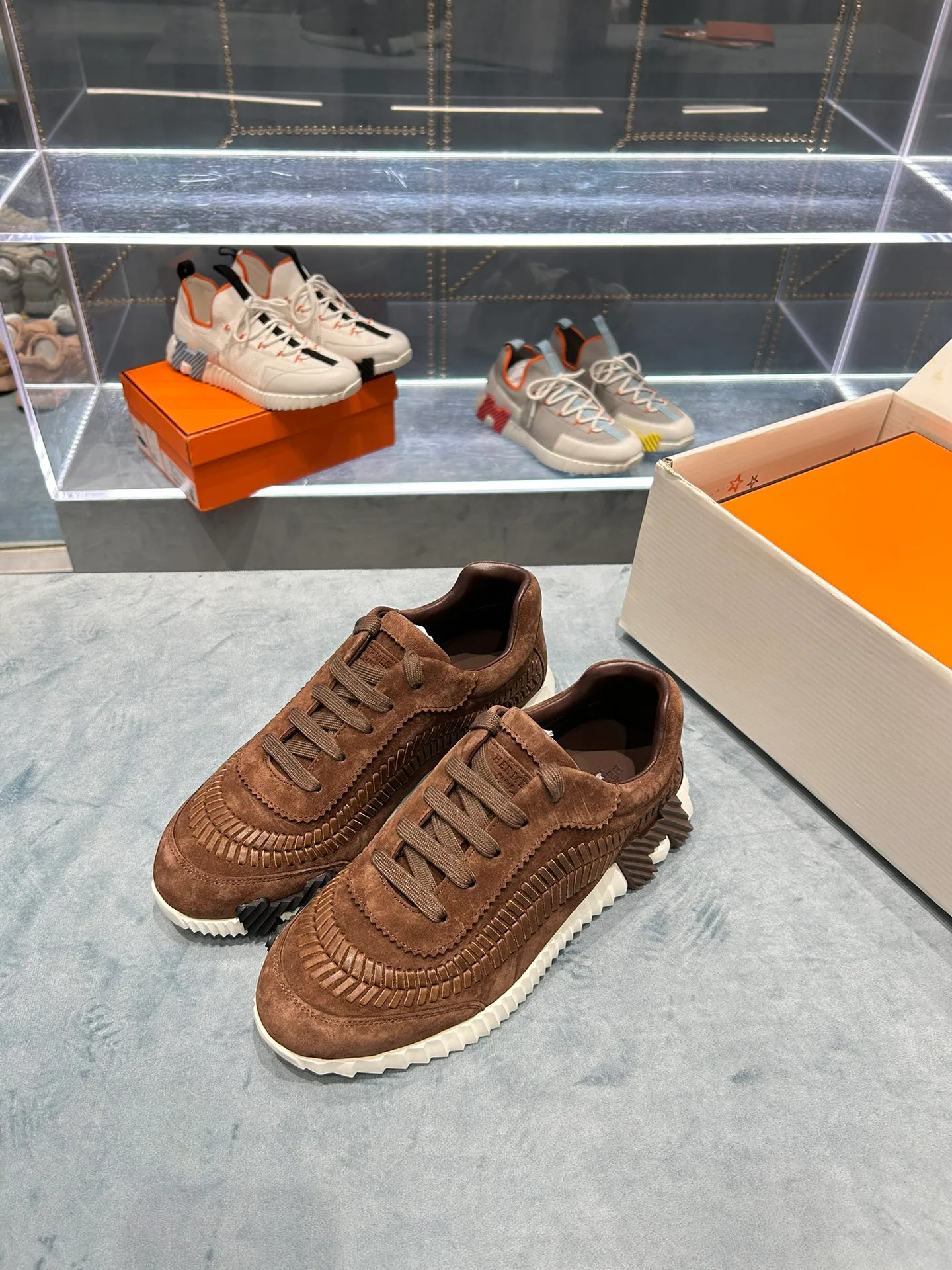 Кроссовки Женские Hermes 347671