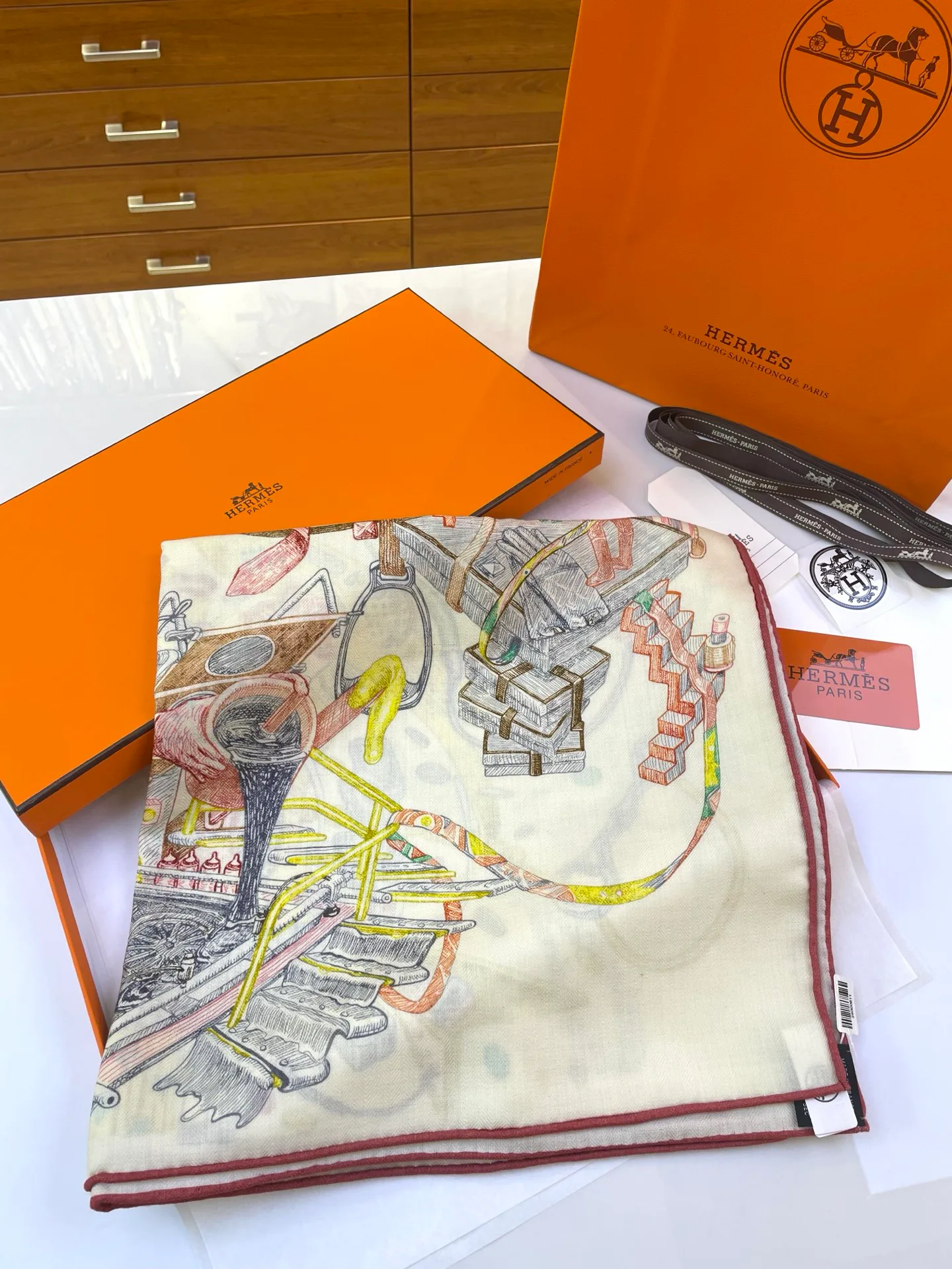 Шарфы Hermes 210311