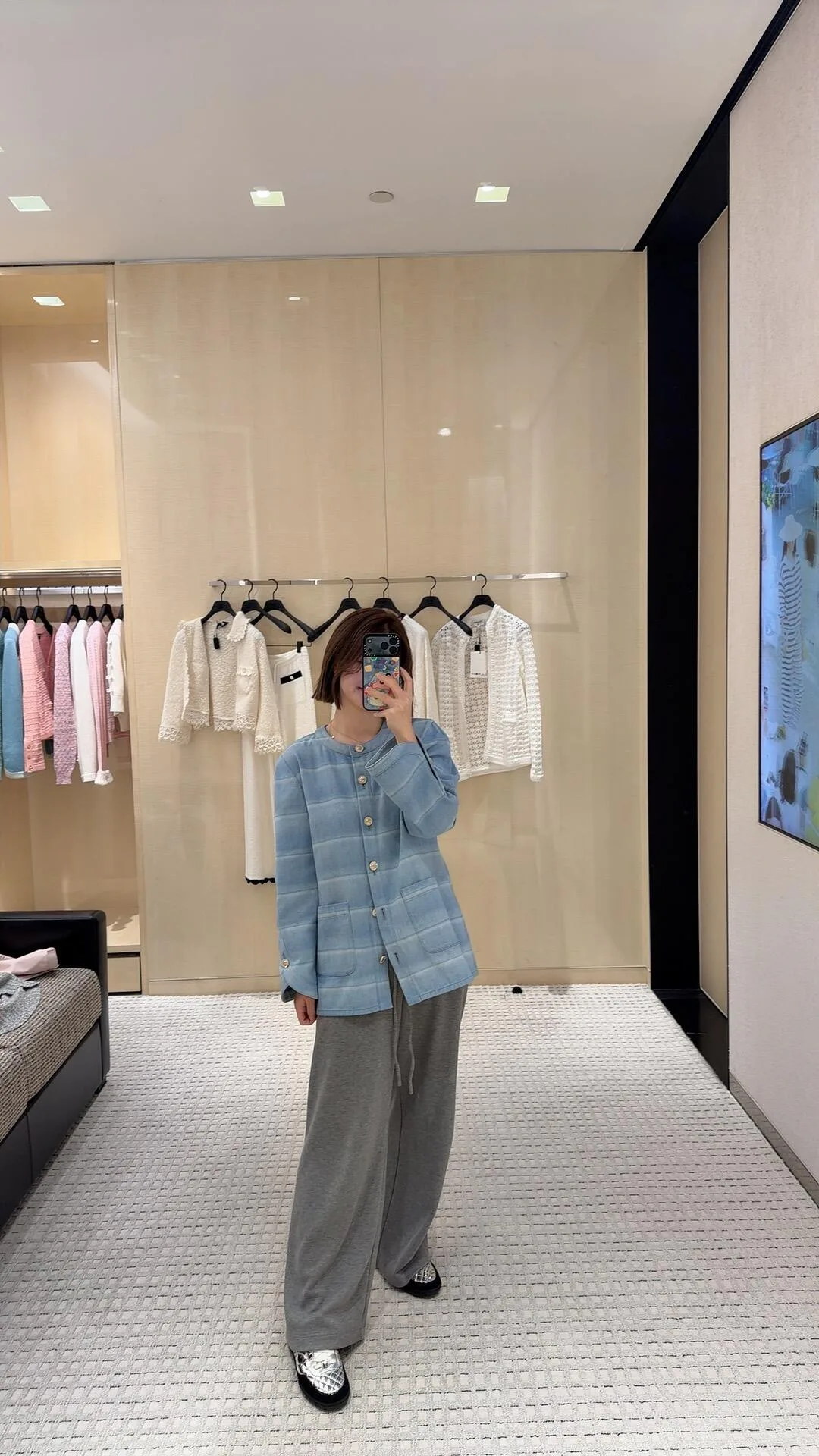 Куртки И Пуховики Женские Chanel 583712