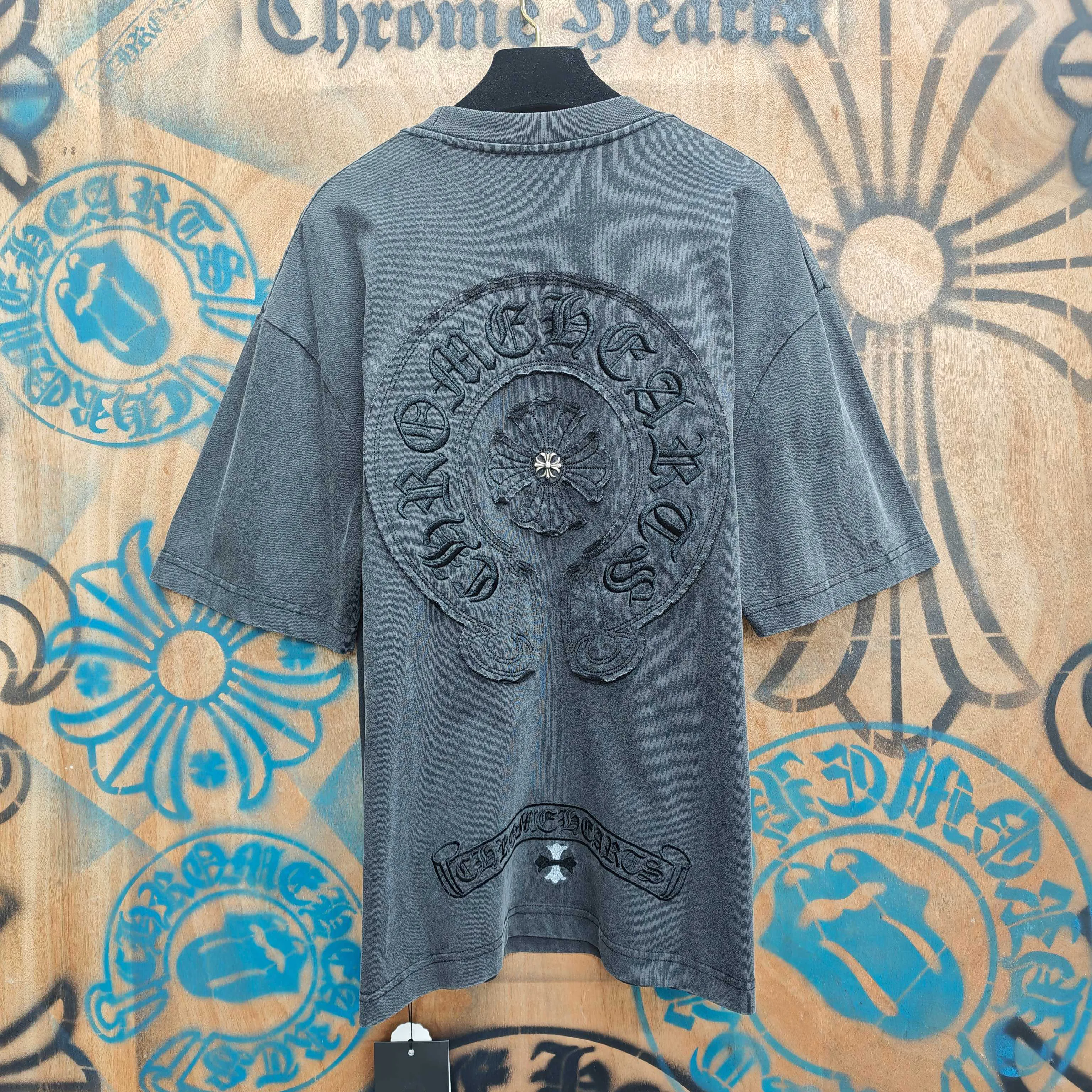 Лонгсливы Мужские Chrome Hearts 12315841
