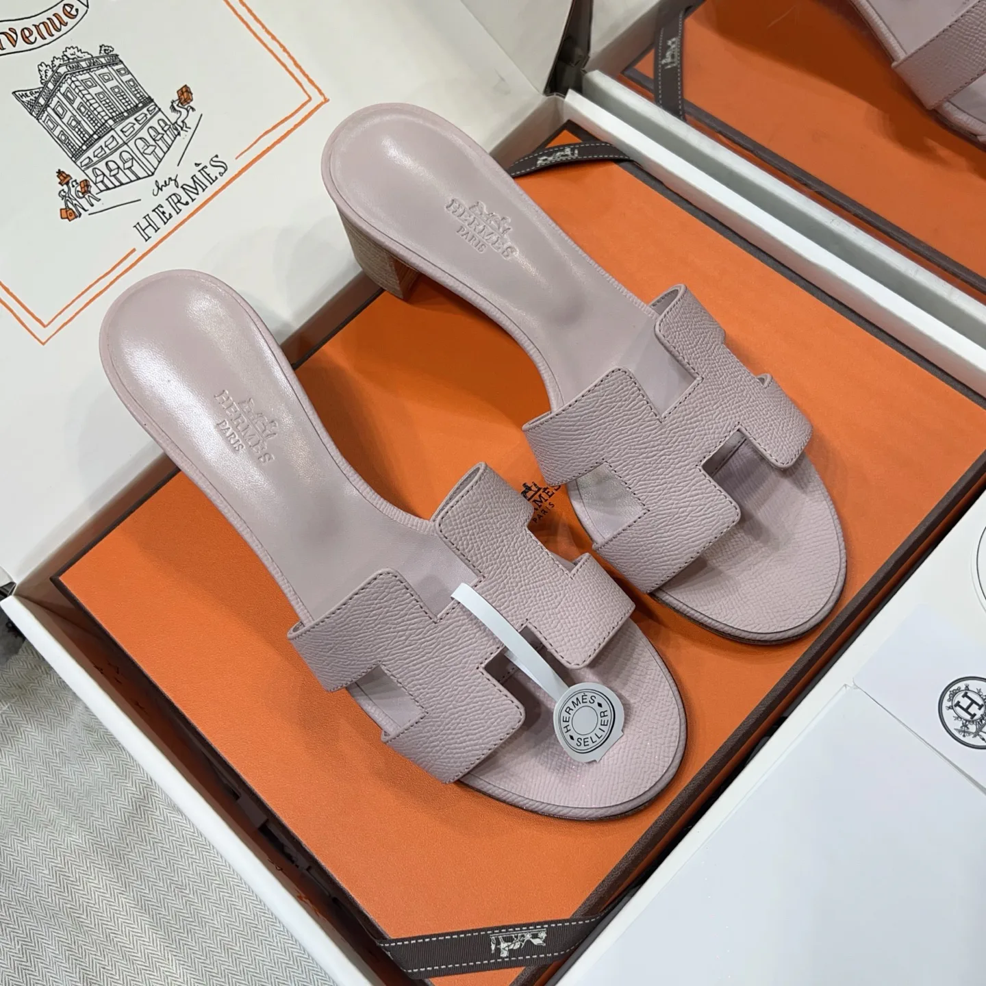 Шлепанцы Женские Hermes 5156630
