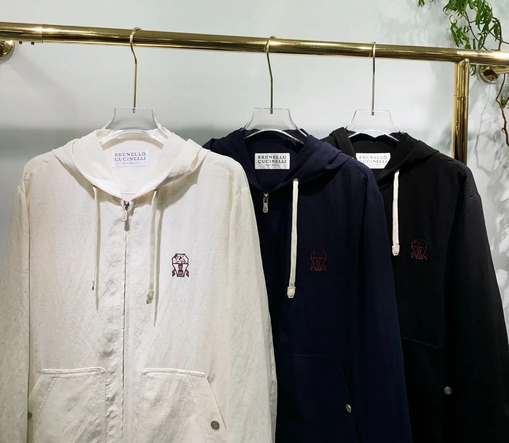 Куртки И Пуховики Мужские Brunello Cucinelli 12729718