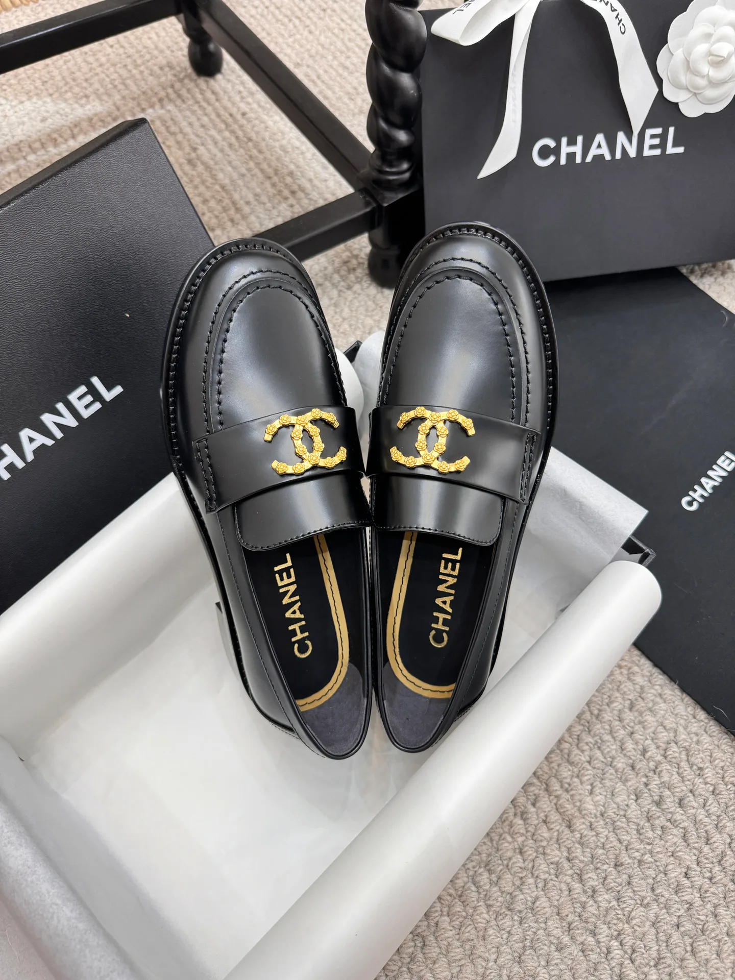 Лоферы И Мокасины Женские Chanel 19359410