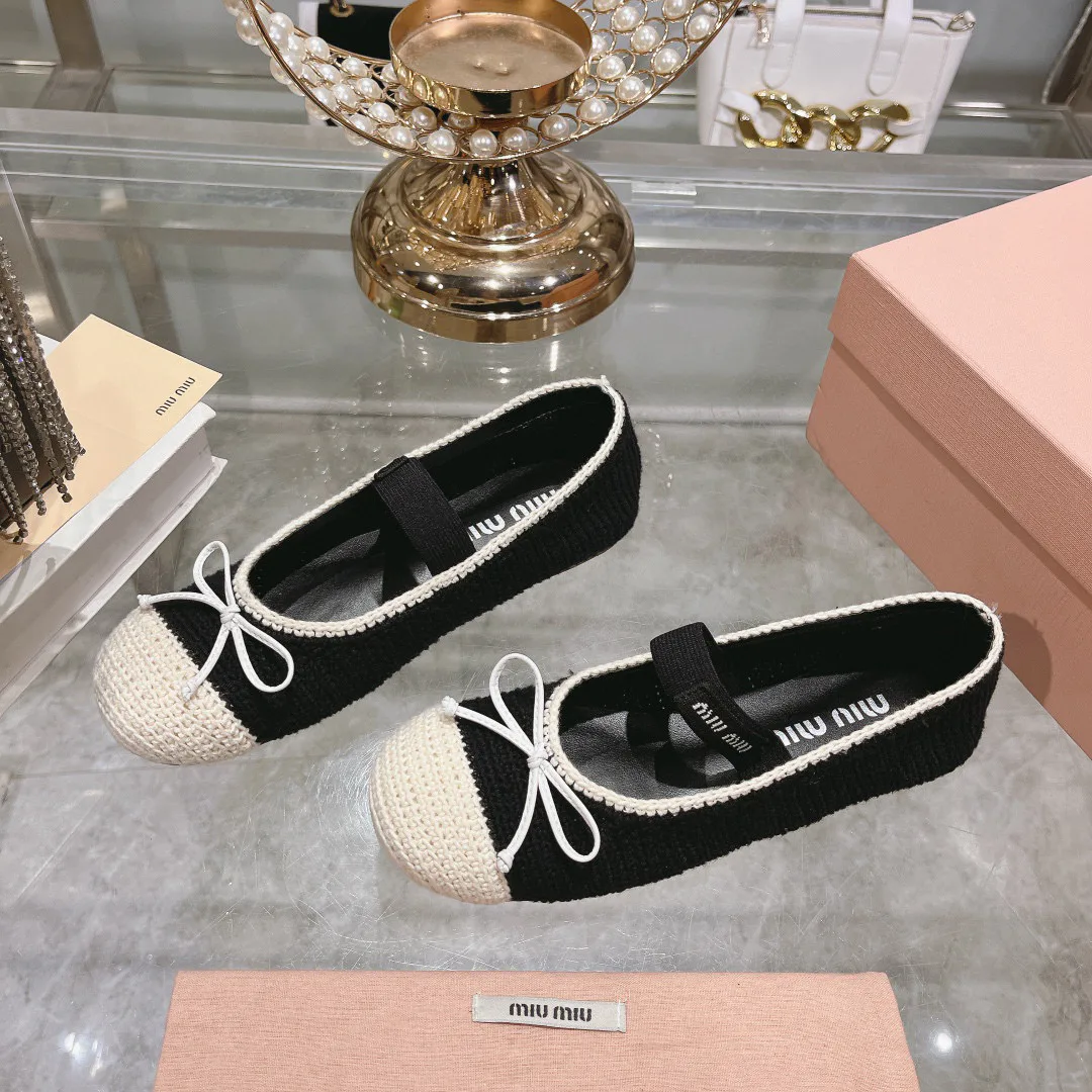 Балетки Женские Miu Miu 12847614