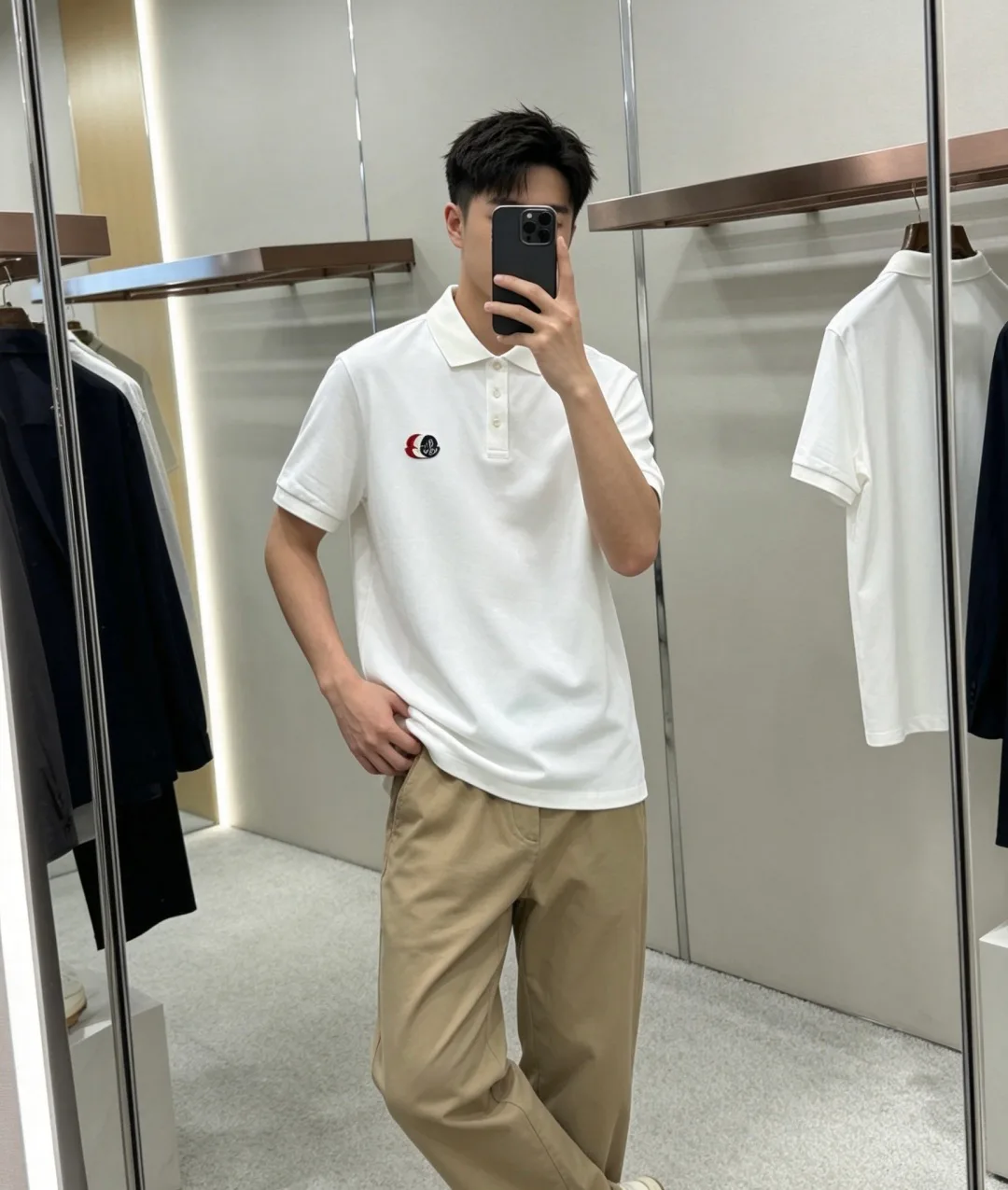 Рубашки Мужские Moncler 17563234