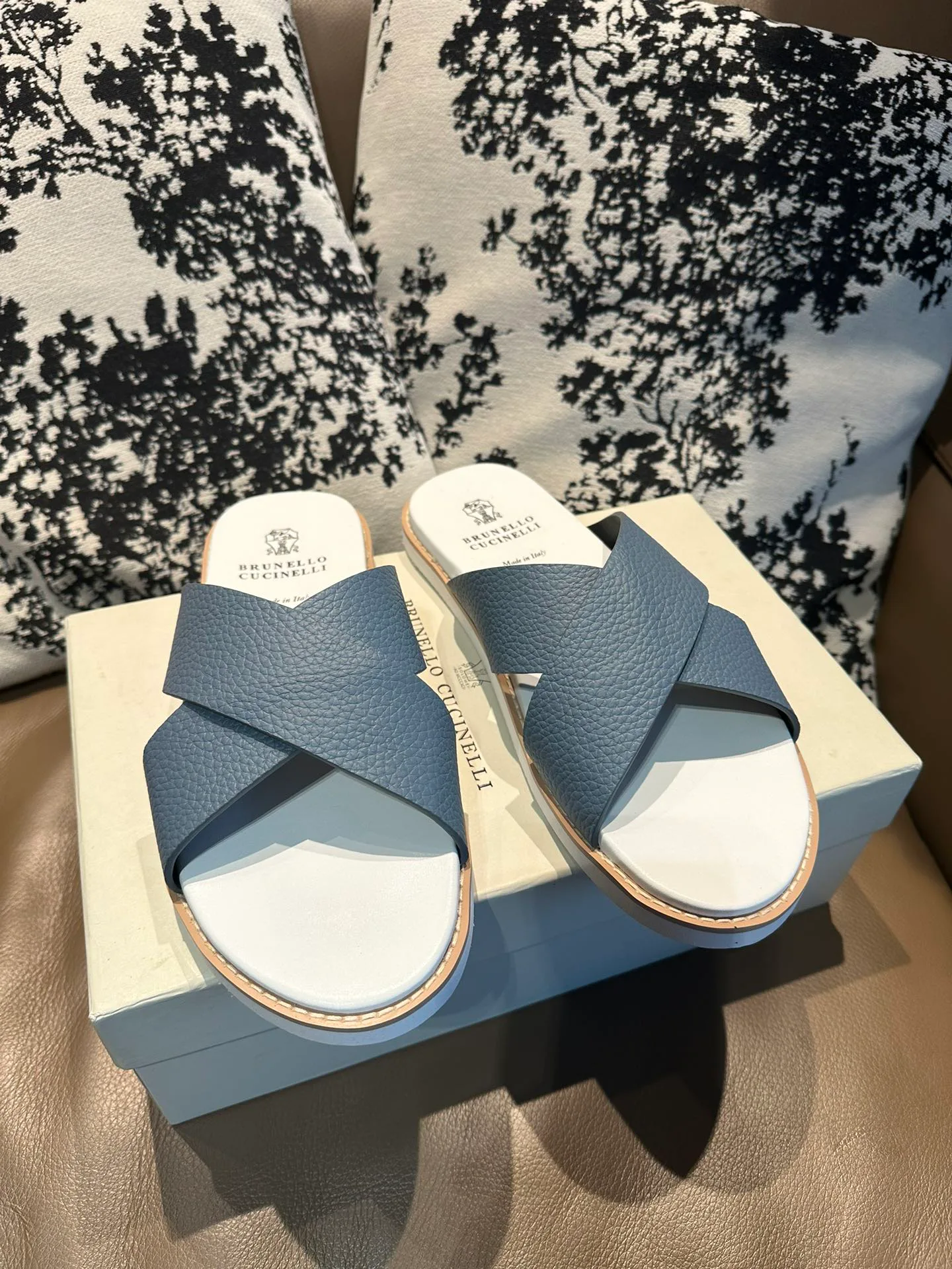 Шлепанцы Мужские Brunello Cucinelli 71782