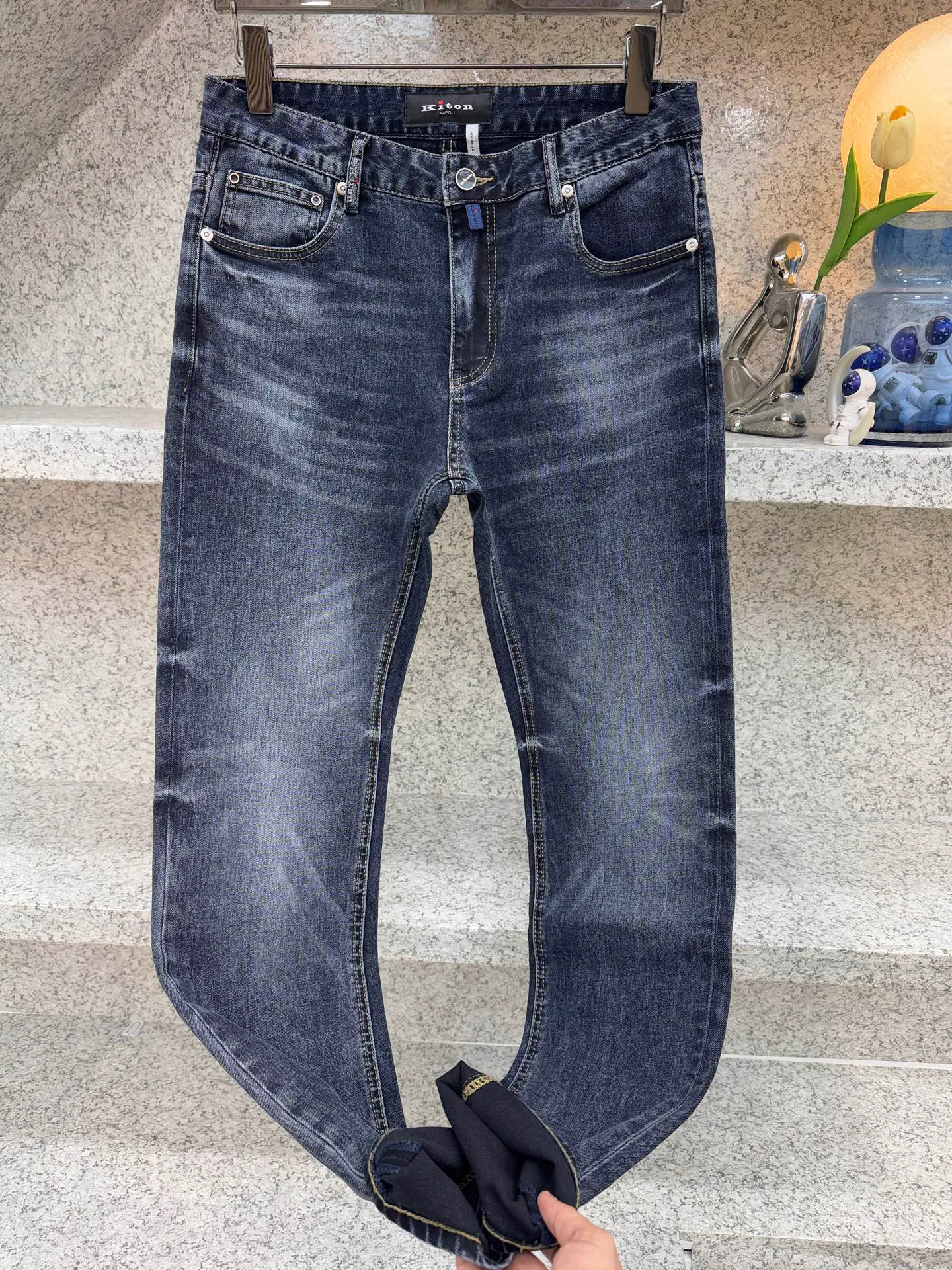 Джинсы Женские Kiton 9760516
