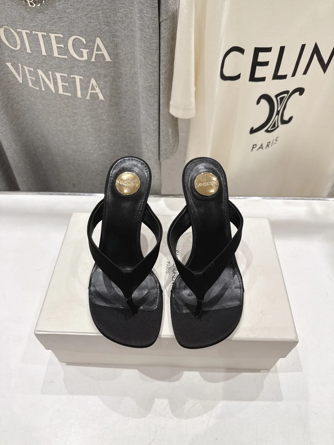 Босоножки Женские Saint Laurent 11623327