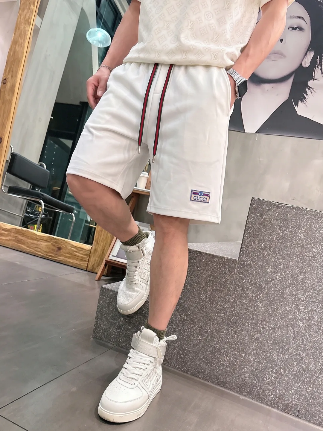 Шорты Мужские Gucci 18246588