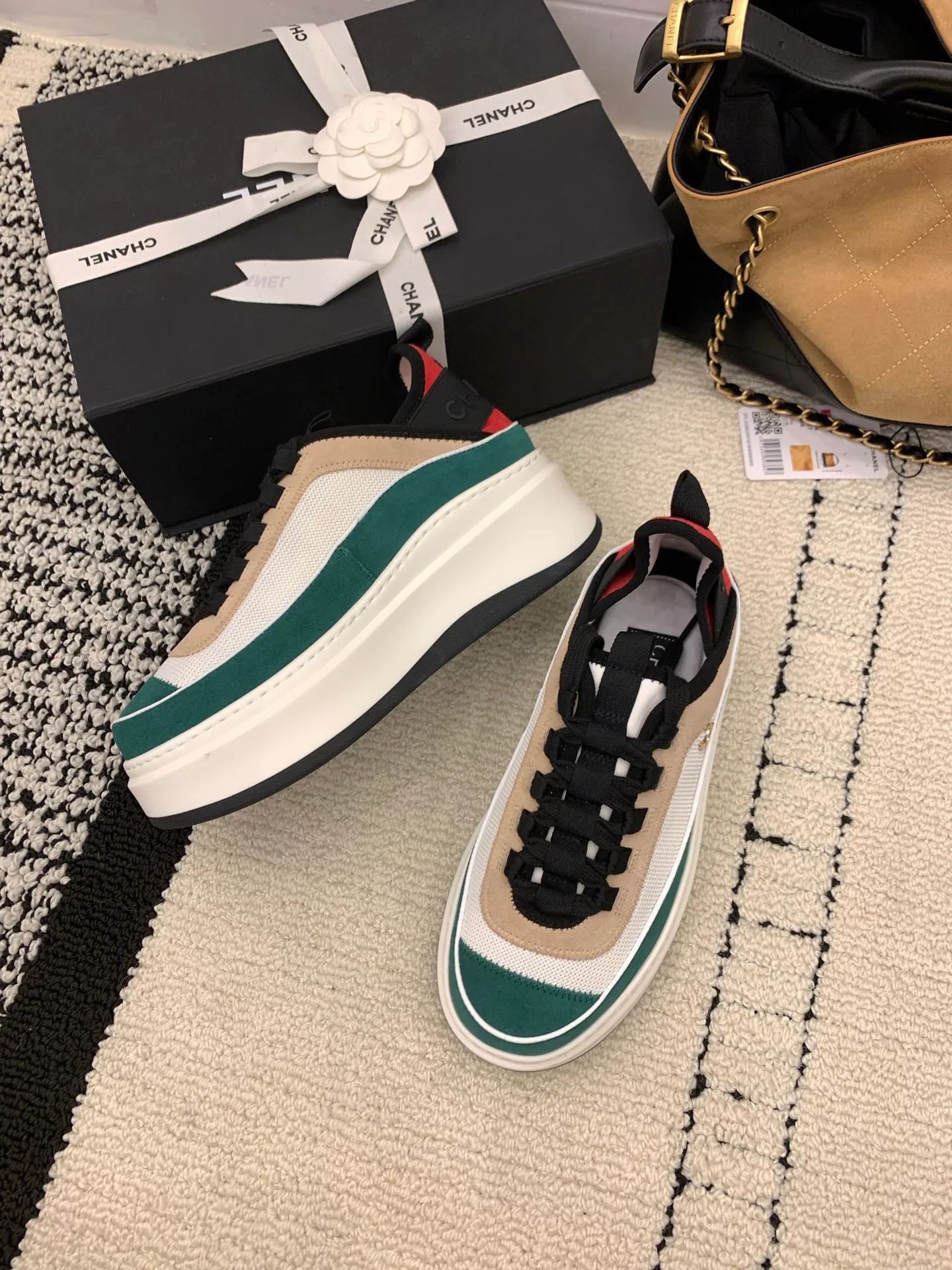 Кроссовки Женские Chanel 295238