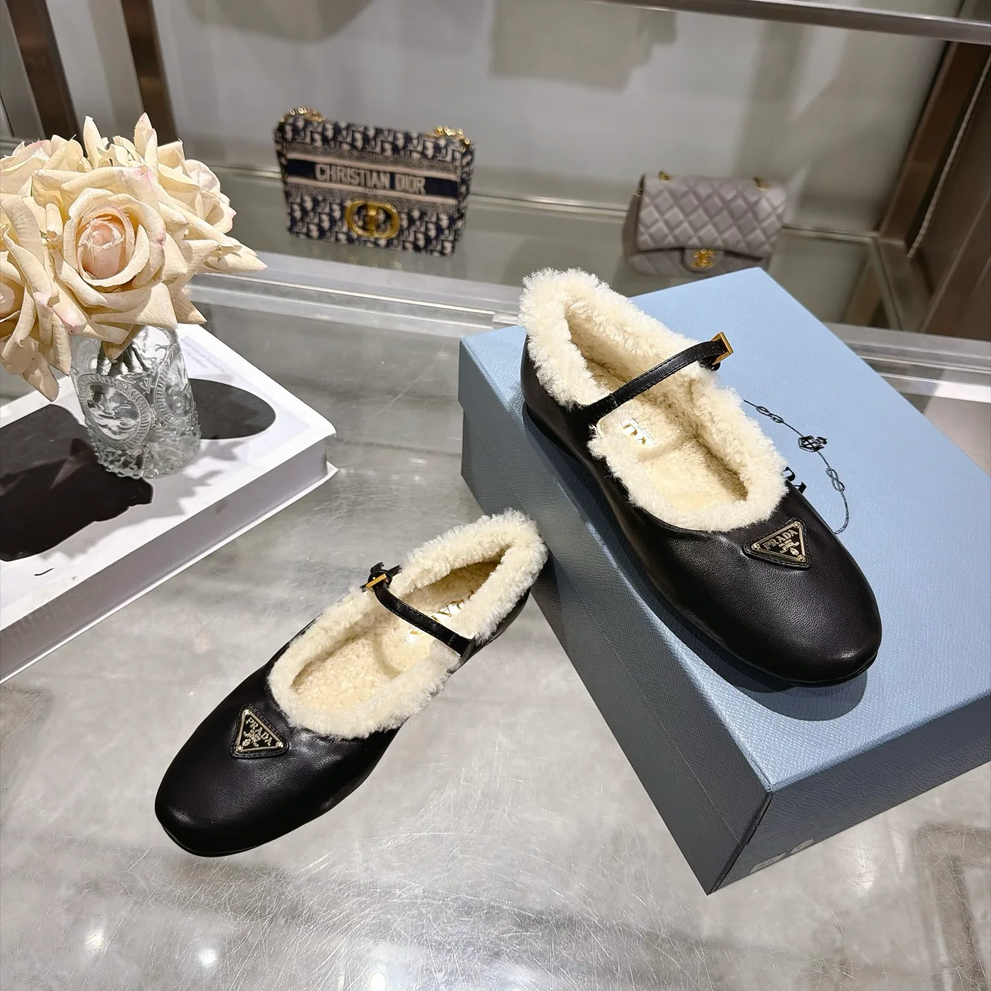 Балетки Женские Prada 19044357