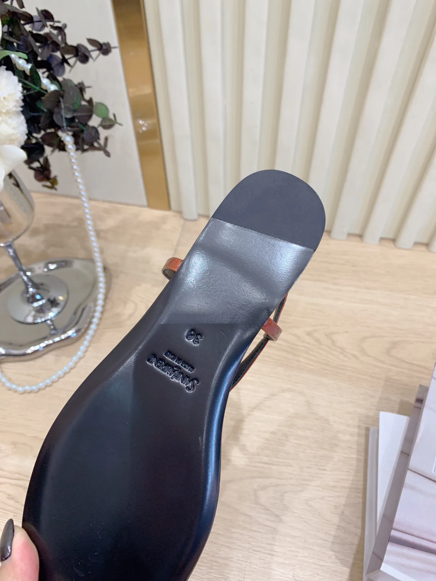 Сандалии Женские Saint Laurent 4511887