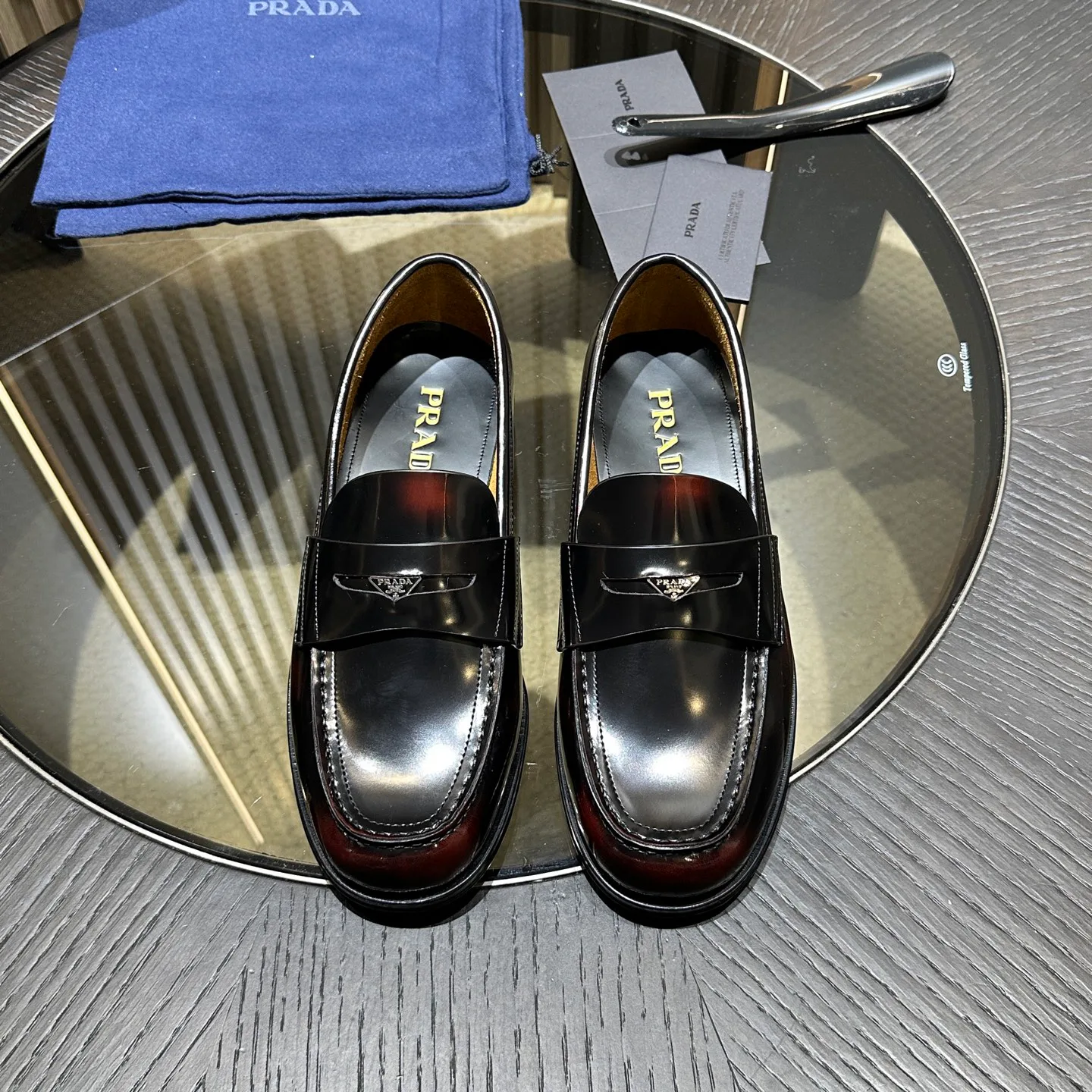 Лоферы И Туфли Мужские Prada 18192336