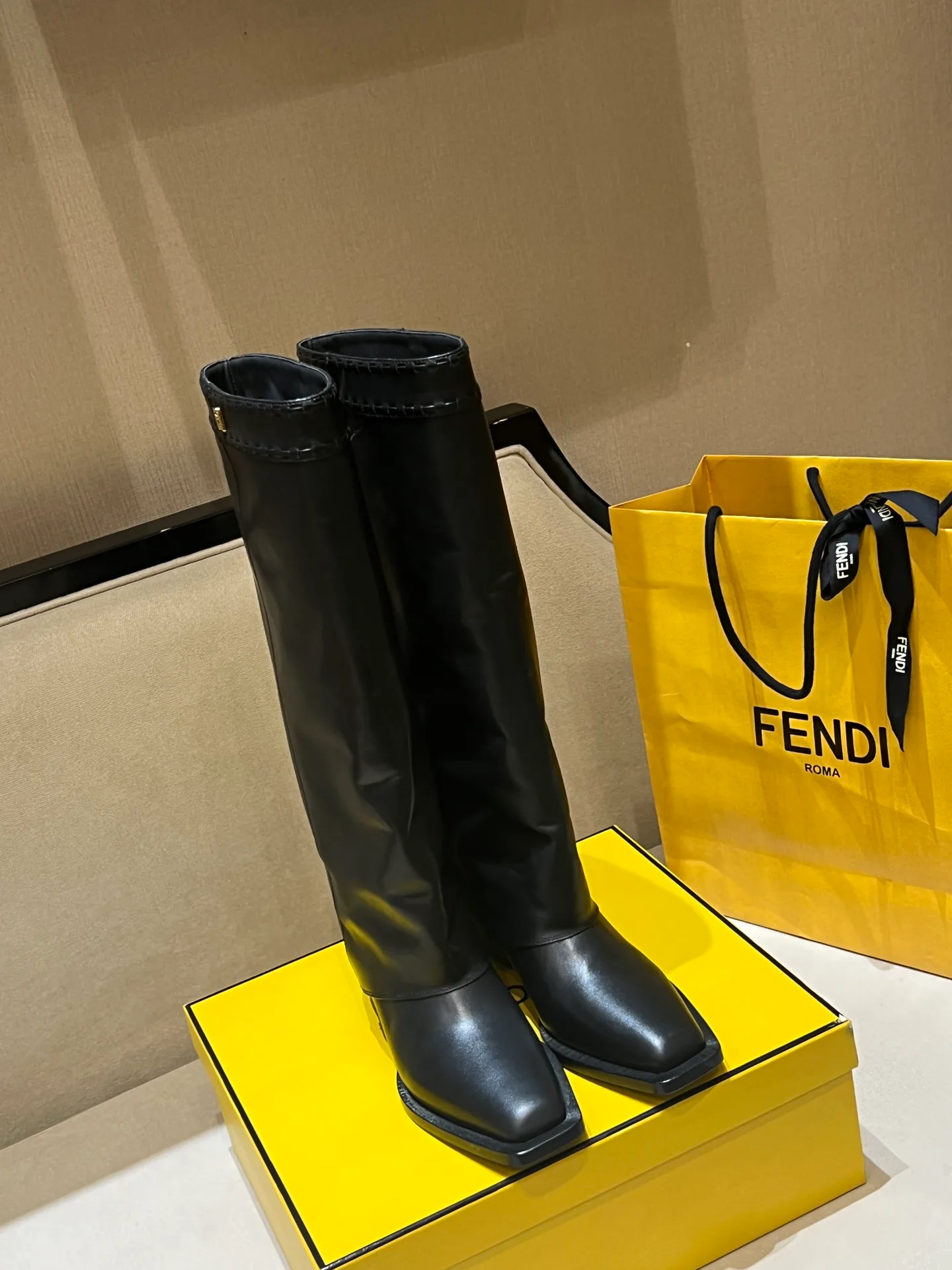 Сапоги Женские Fendi 1408650