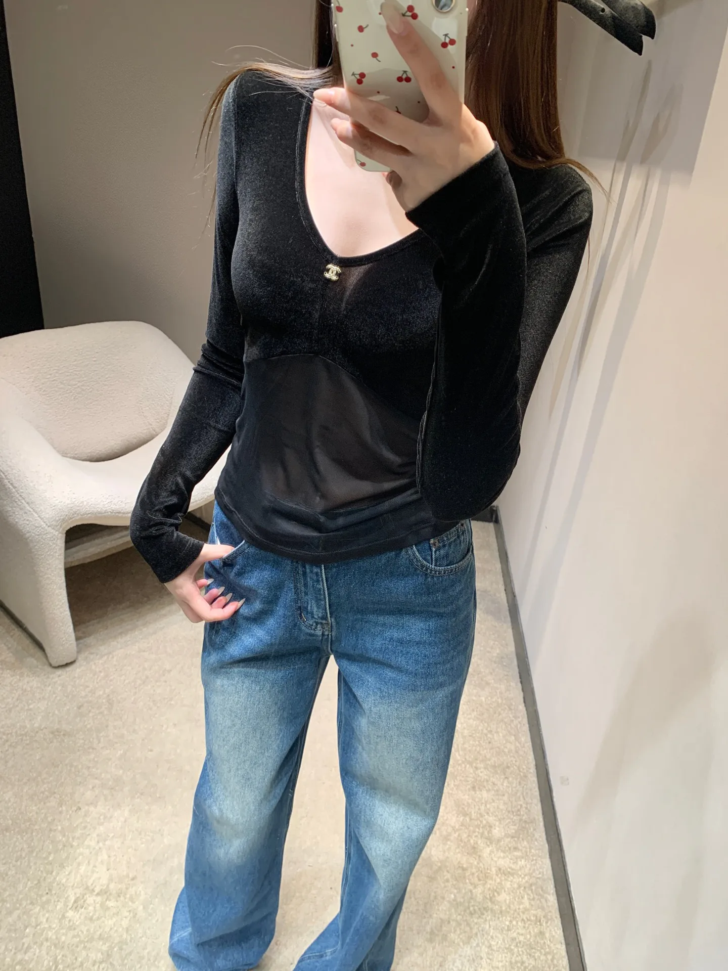 Футболки Женские Chanel 765157