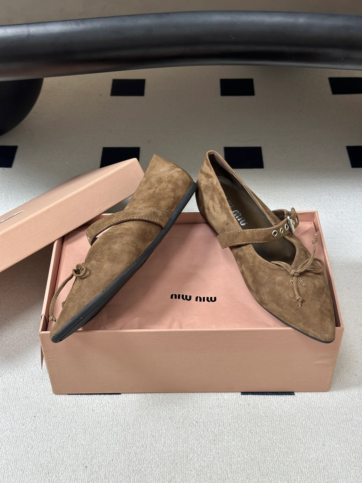 Балетки Женские Miu Miu 18049755