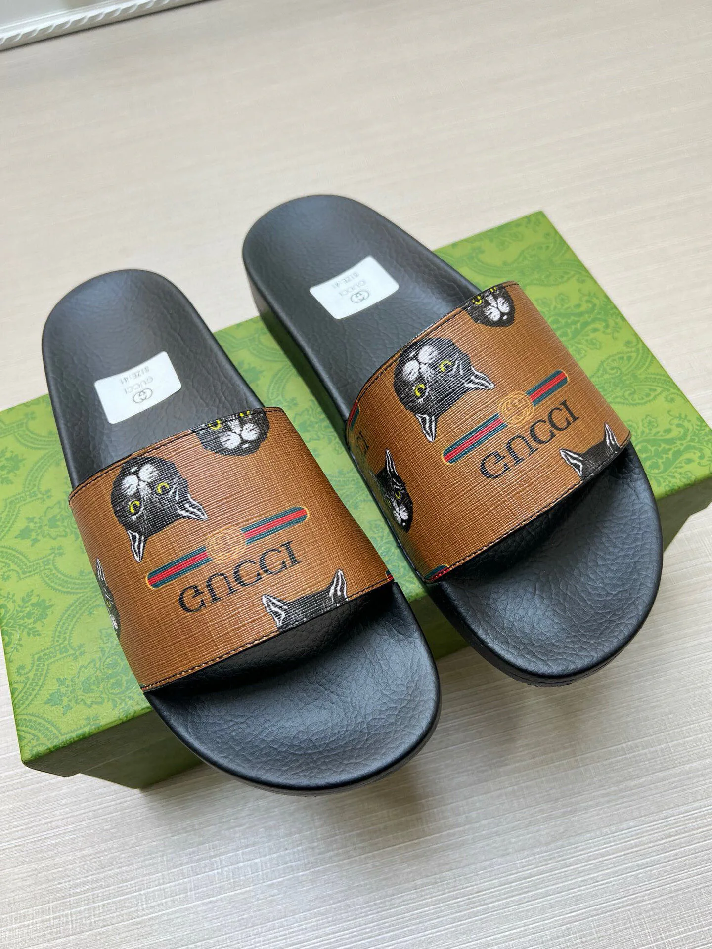 Шлепанцы Женские Gucci 65697