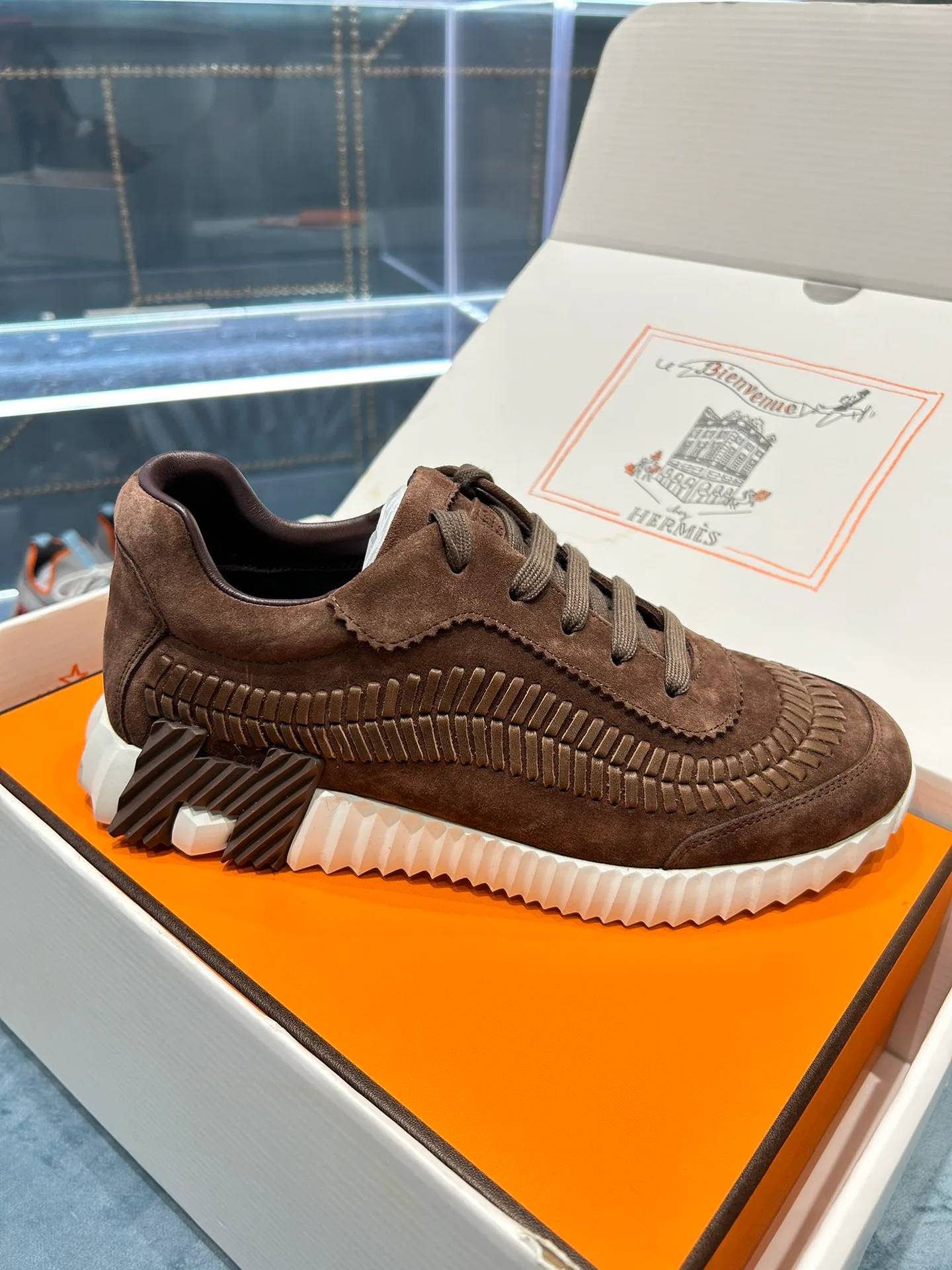 Кроссовки Женские Hermes 347671