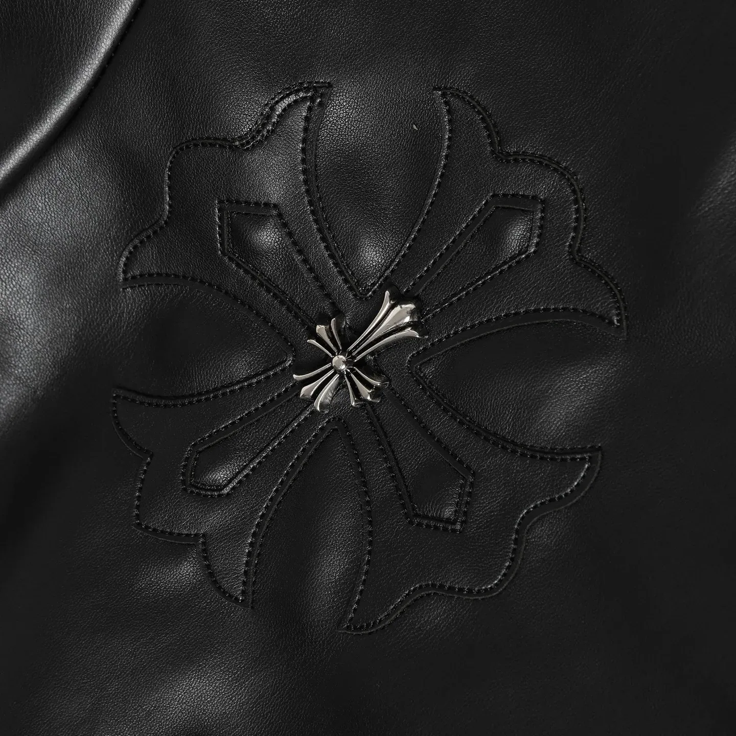 Кожаные Куртки И Дублёнки Мужские Chrome Hearts 492446