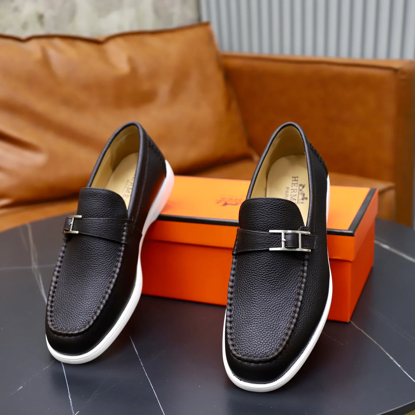 Лоферы И Туфли Мужские Hermes 18103102