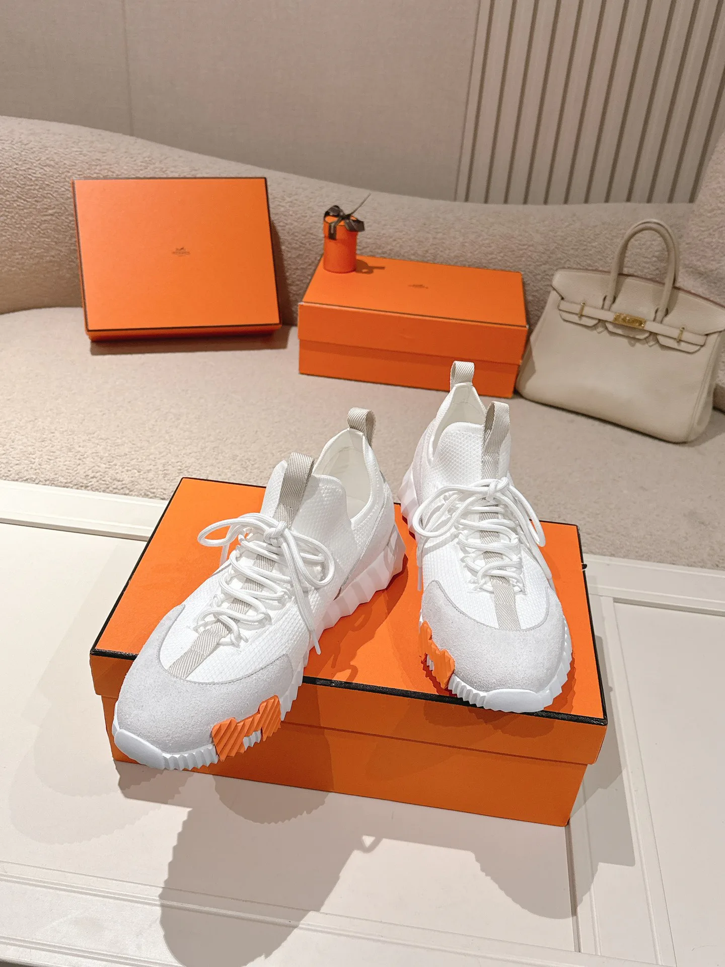 Кроссовки Женские Hermes 1628738