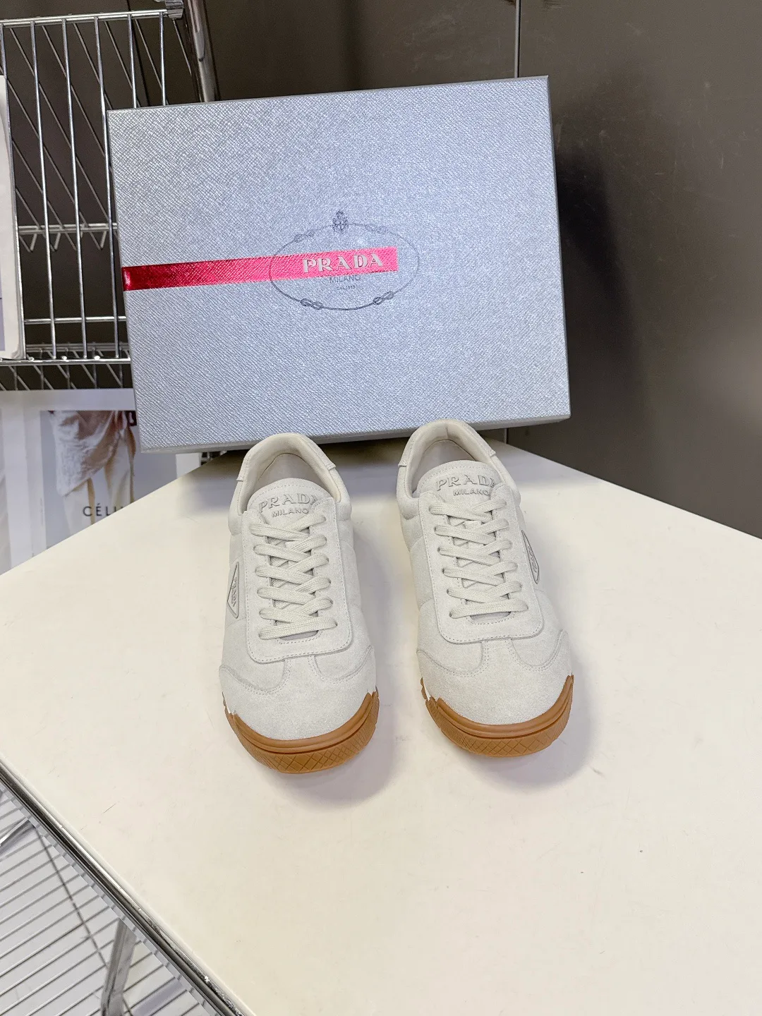 Кроссовки Мужские Prada 455396