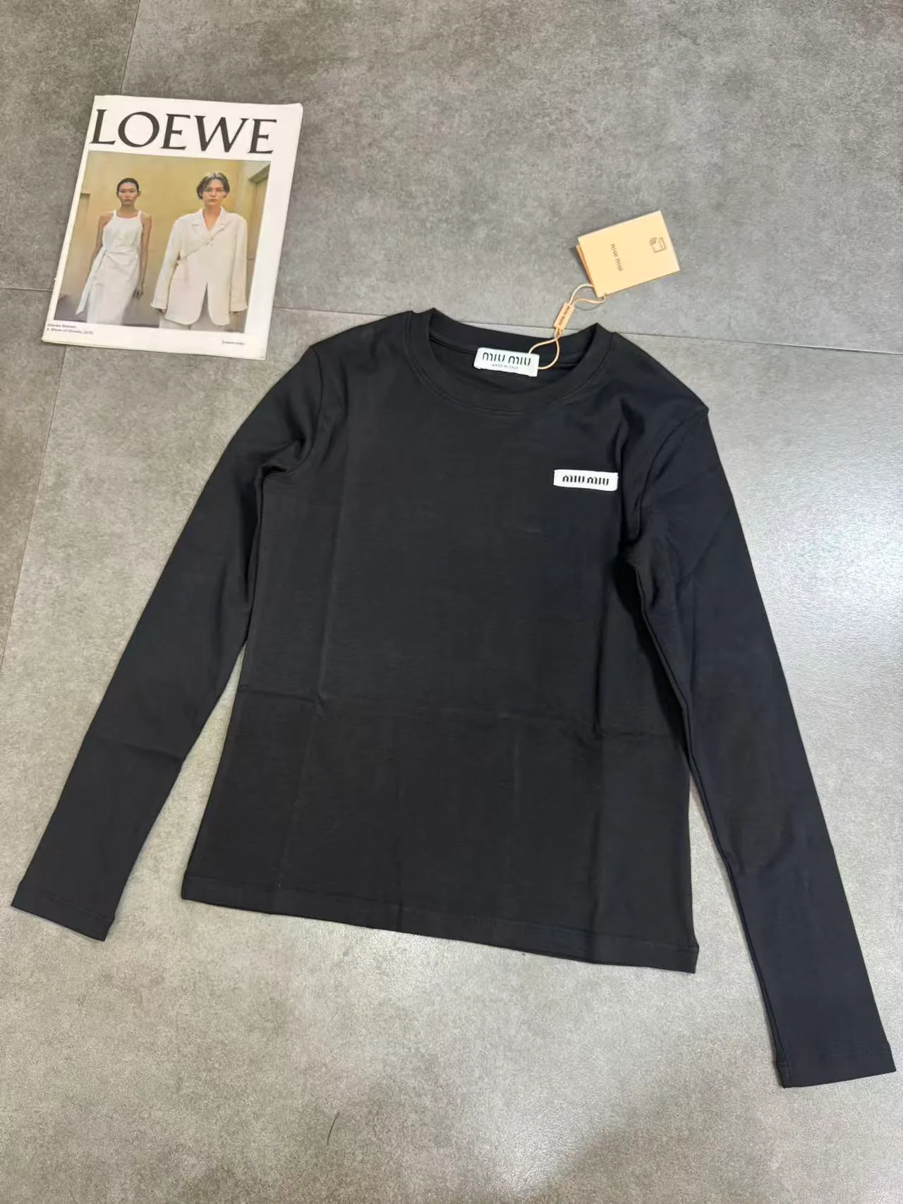 Лонгсливы Женские Miu Miu 17596751