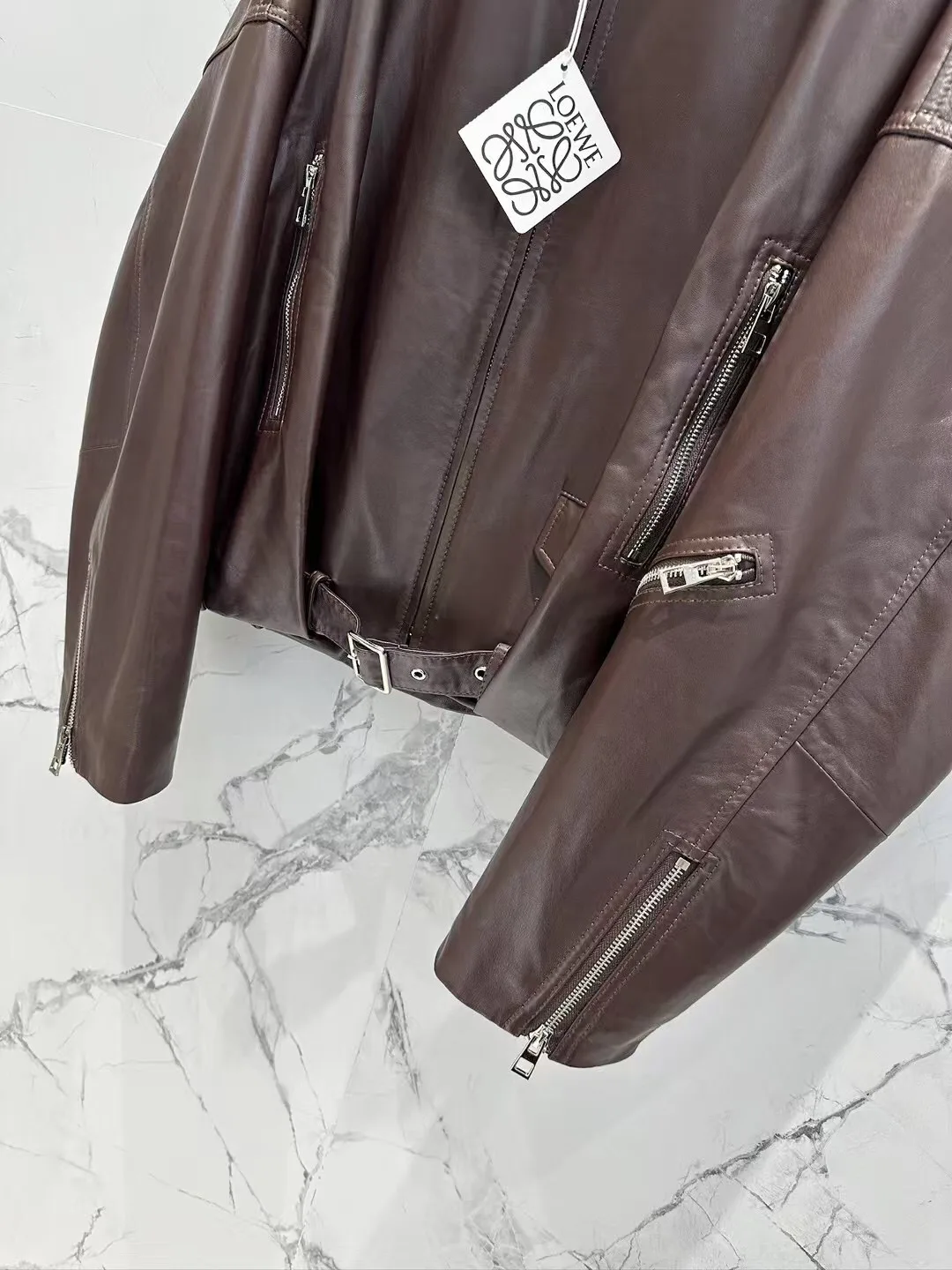 Кожаные Куртки И Дублёнки Женские Loewe 12717849