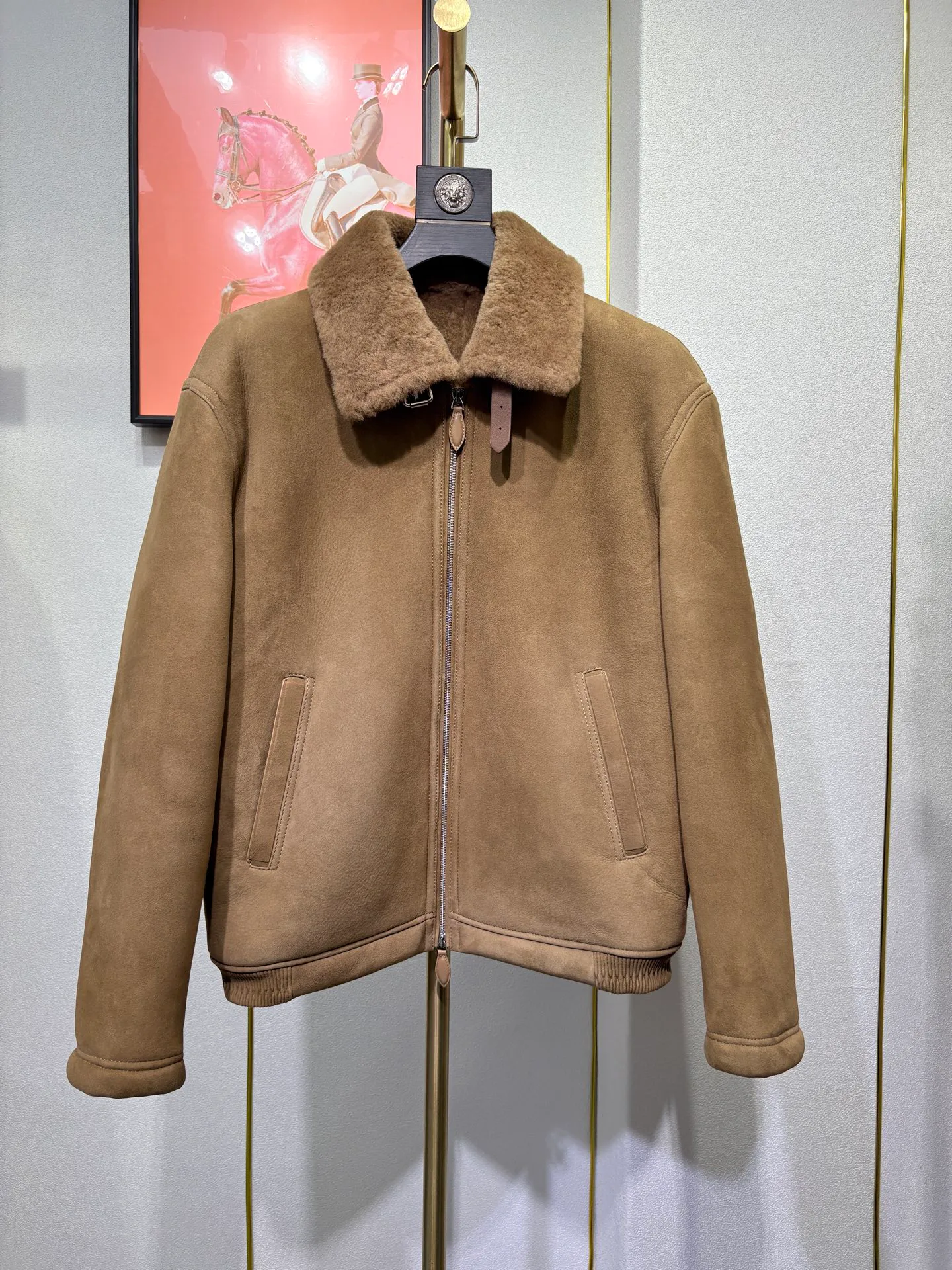 Кожаные Куртки И Дублёнки Мужские Berluti 1249515