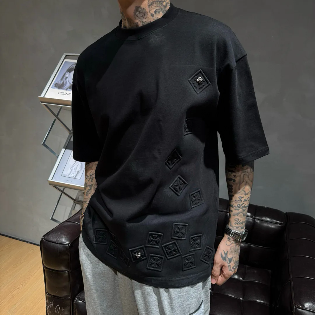 Футболки Мужские Chrome Hearts 1297293