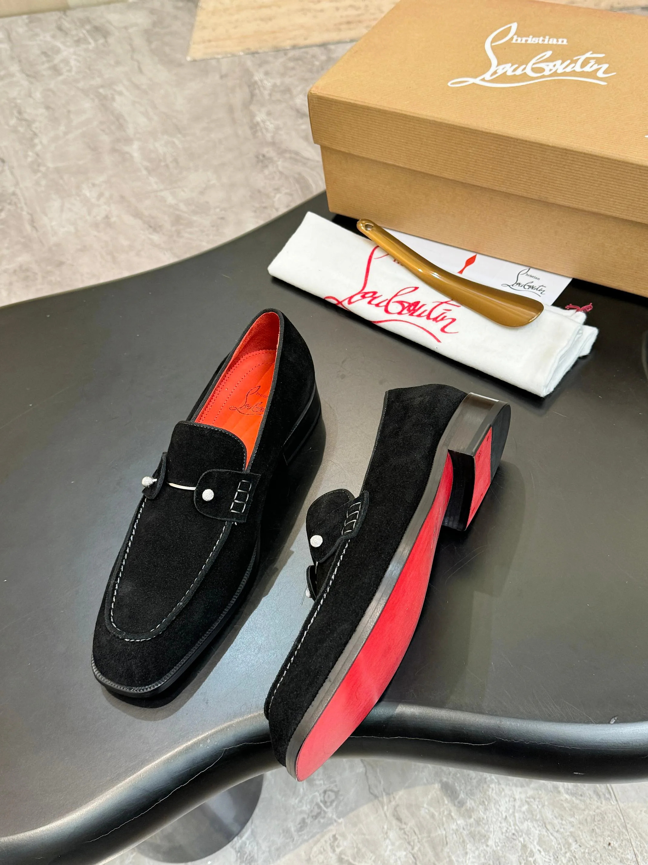 Лоферы И Туфли Мужские Christian Louboutin 18117282