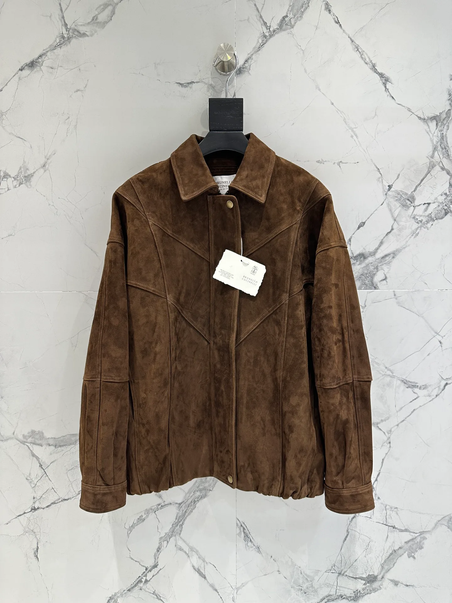 Кожаные Куртки И Дублёнки Женские Brunello Cucinelli 11310663