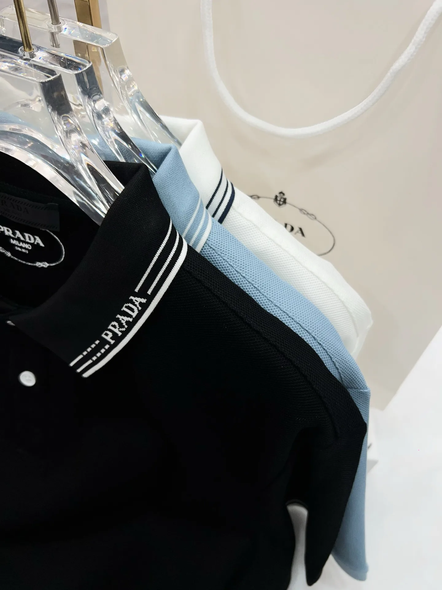 Рубашки Мужские Prada 12729646