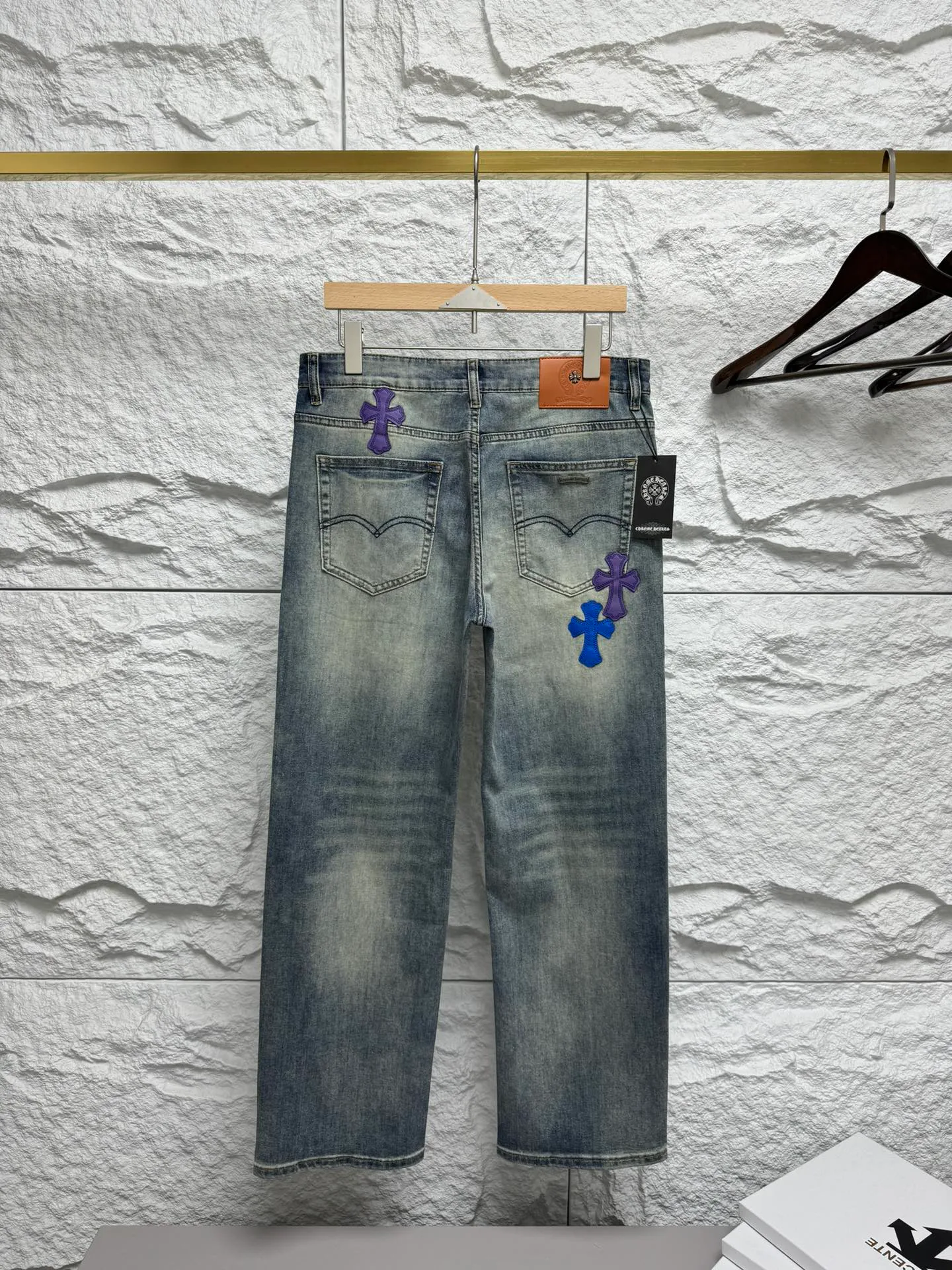 Джинсы Женские Chrome Hearts 10786461