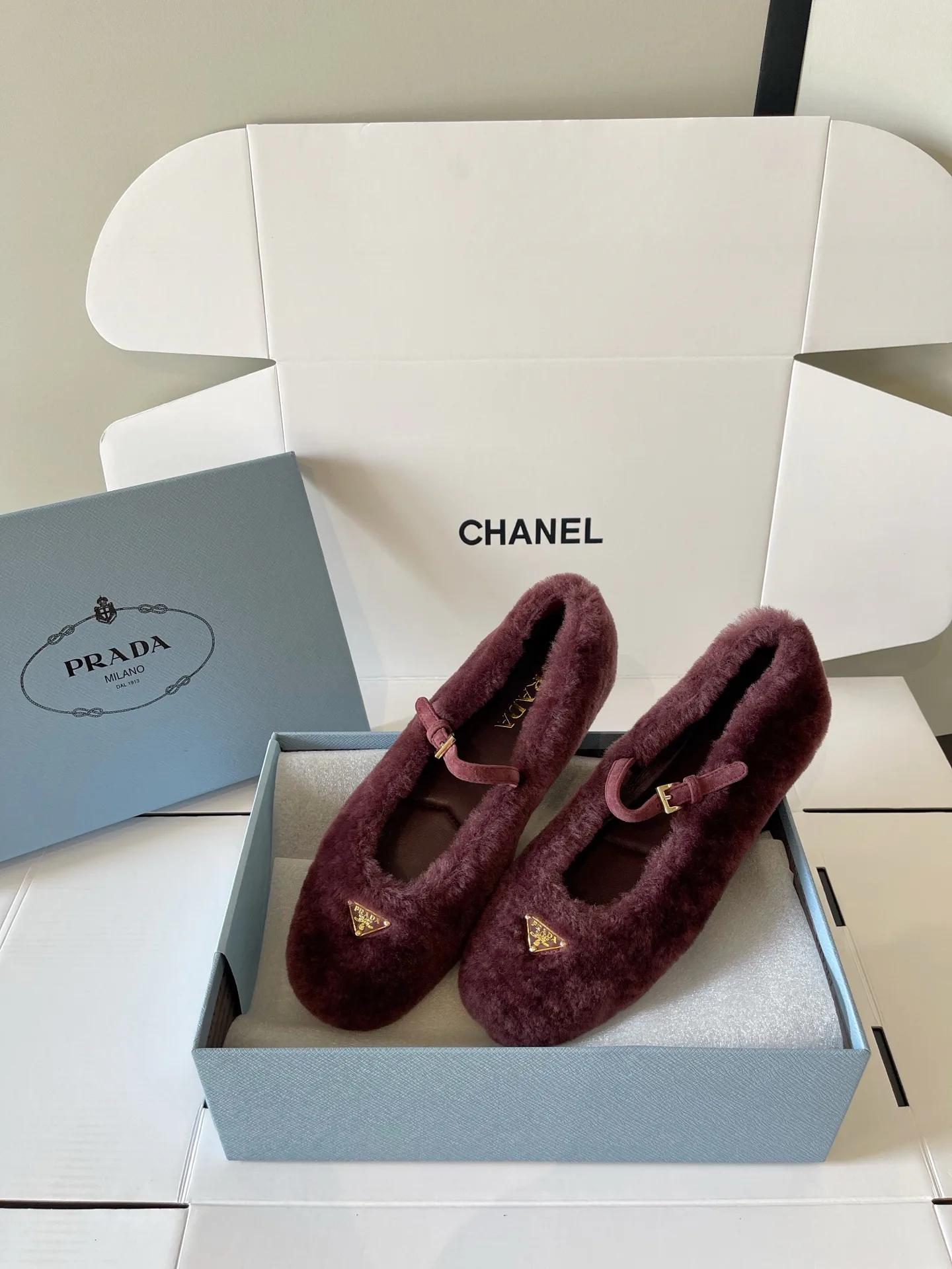 Балетки Женские Prada 18687097