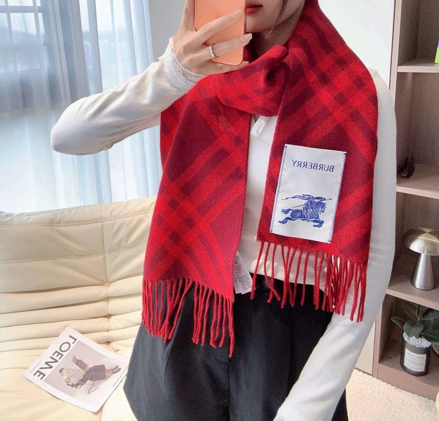 Шарфы Burberry 17911094