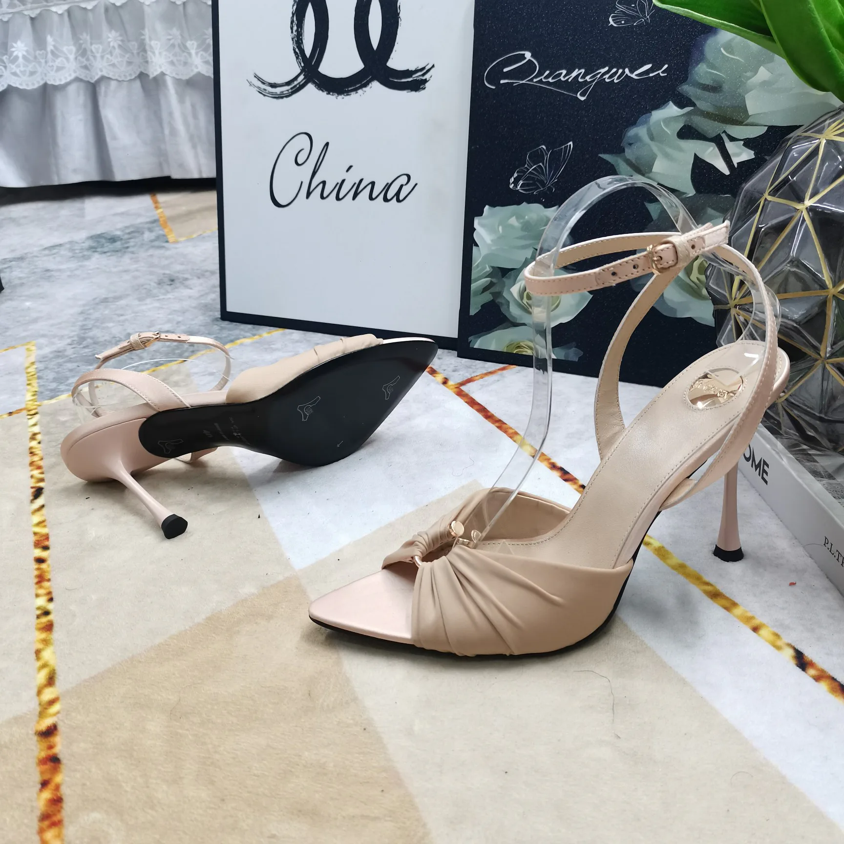 Босоножки Женские Saint Laurent 29064