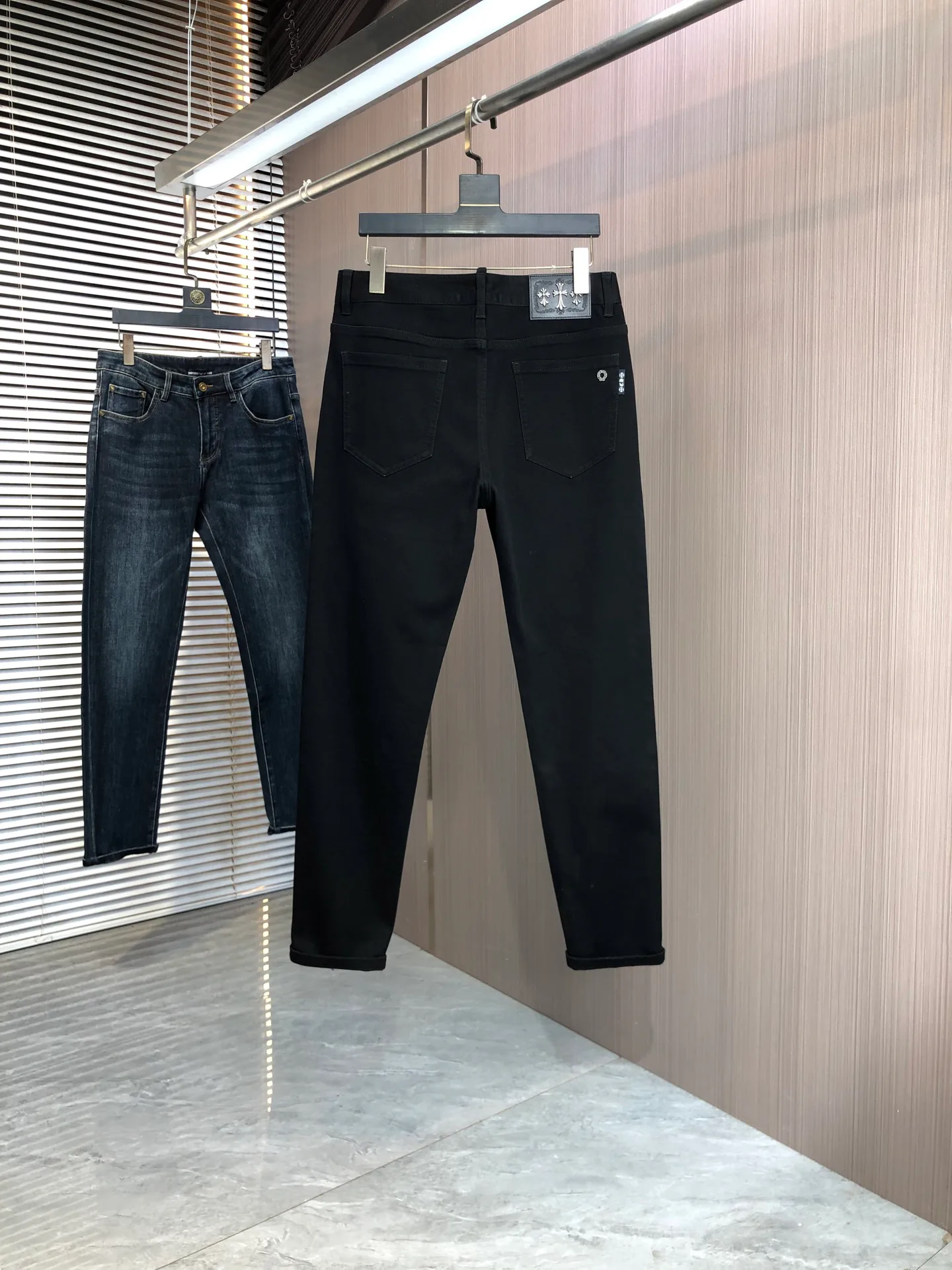 Джинсы Мужские Chrome Hearts 6046335
