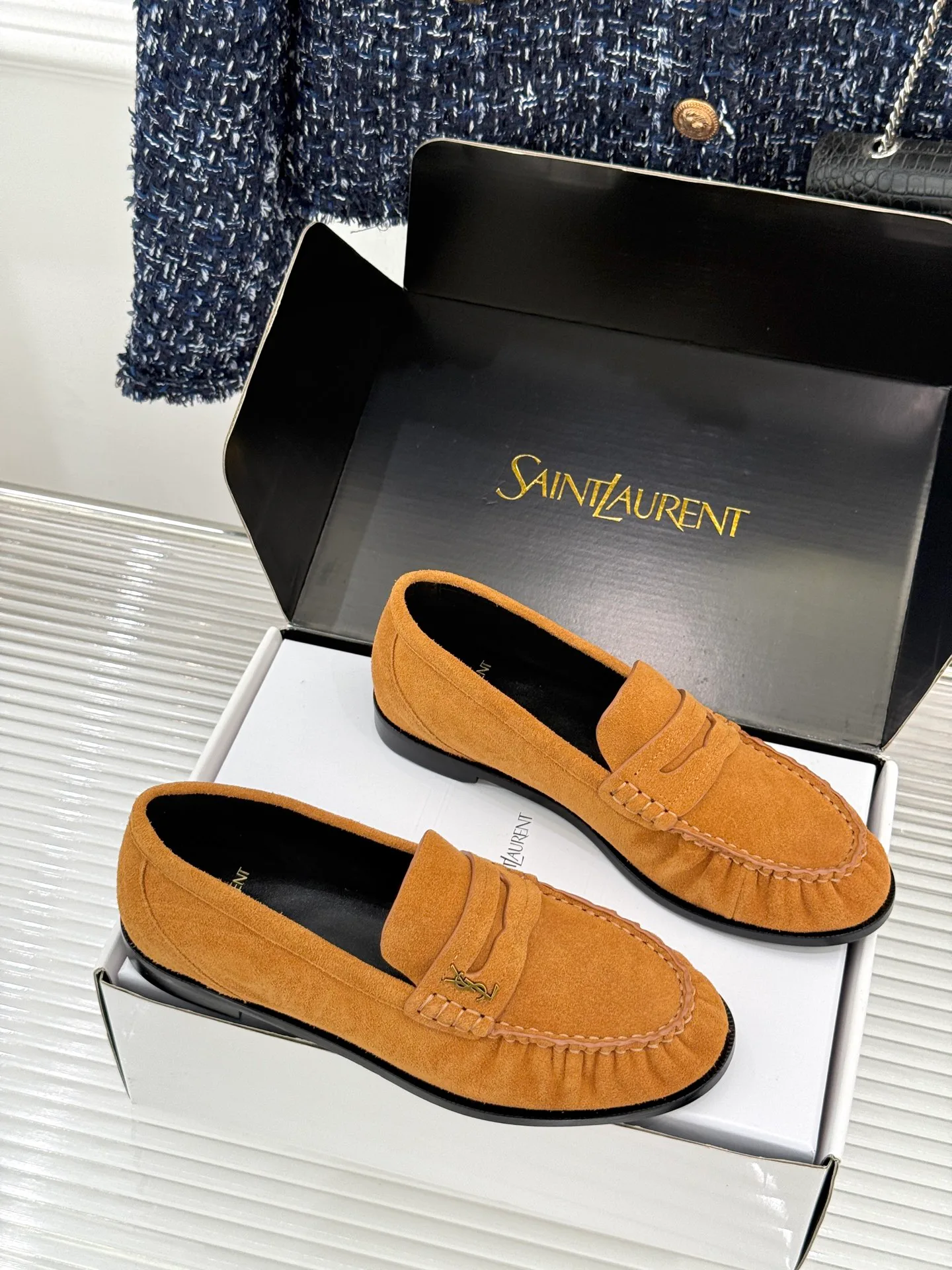 Лоферы И Мокасины Женские Saint Laurent 17514972