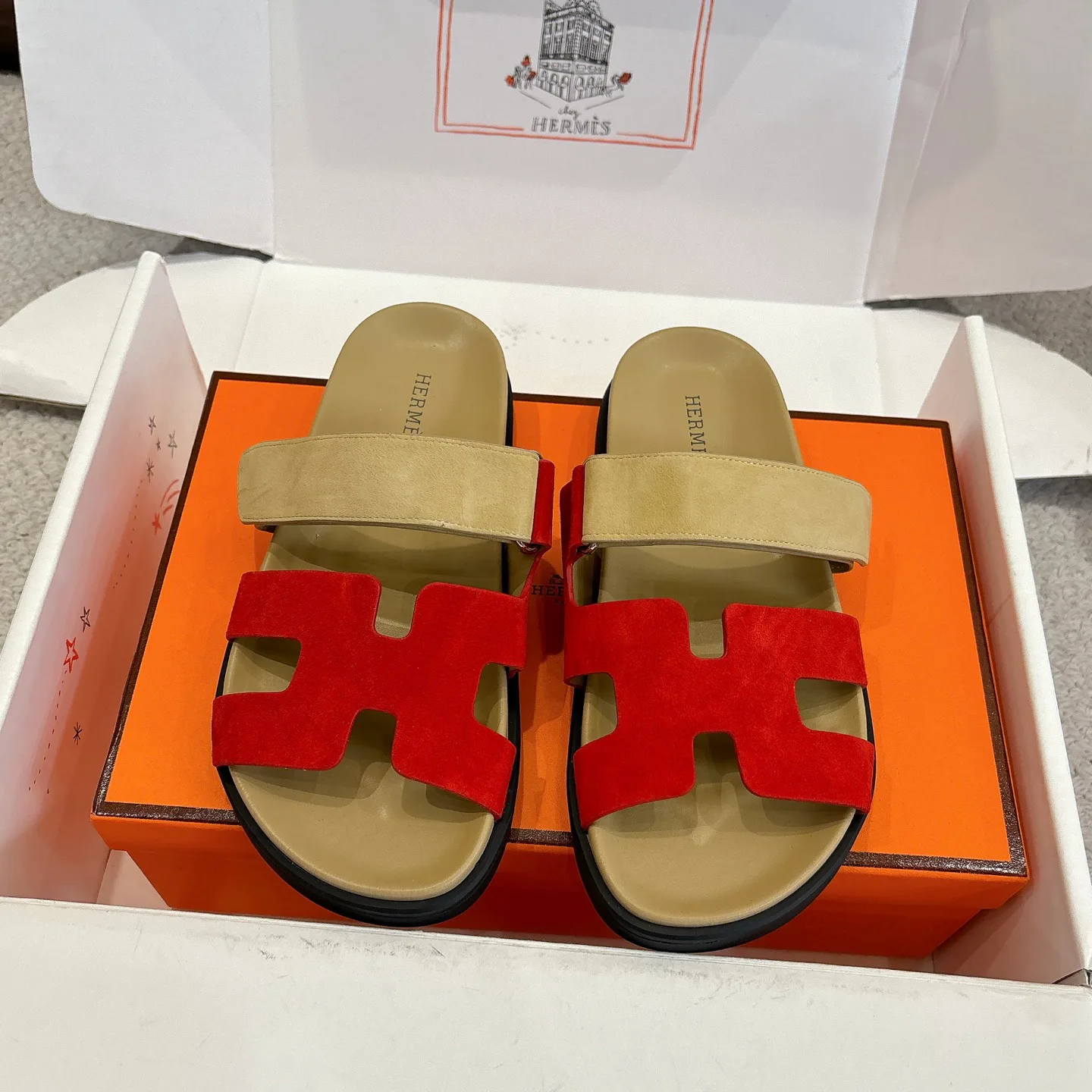 Шлепанцы Женские Hermes 11246121