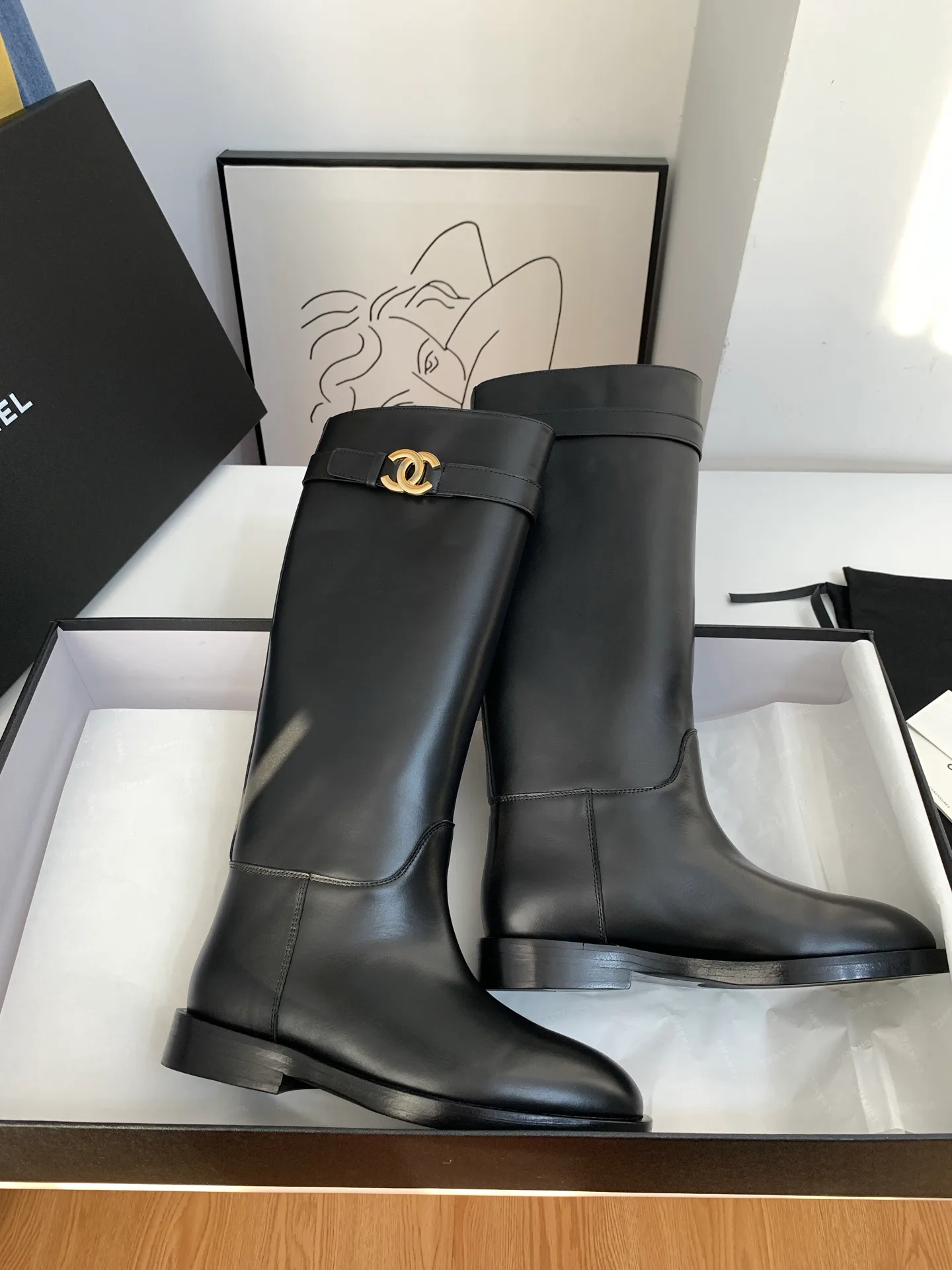 Сапоги Женские Chanel 19039033