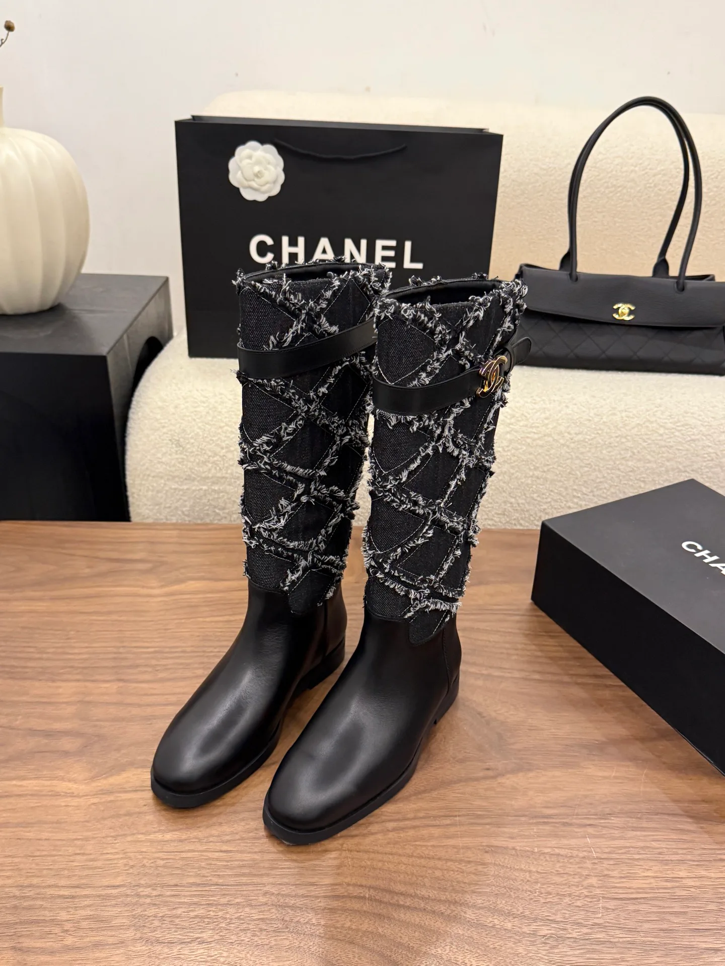 Сапоги Женские Chanel 19792596