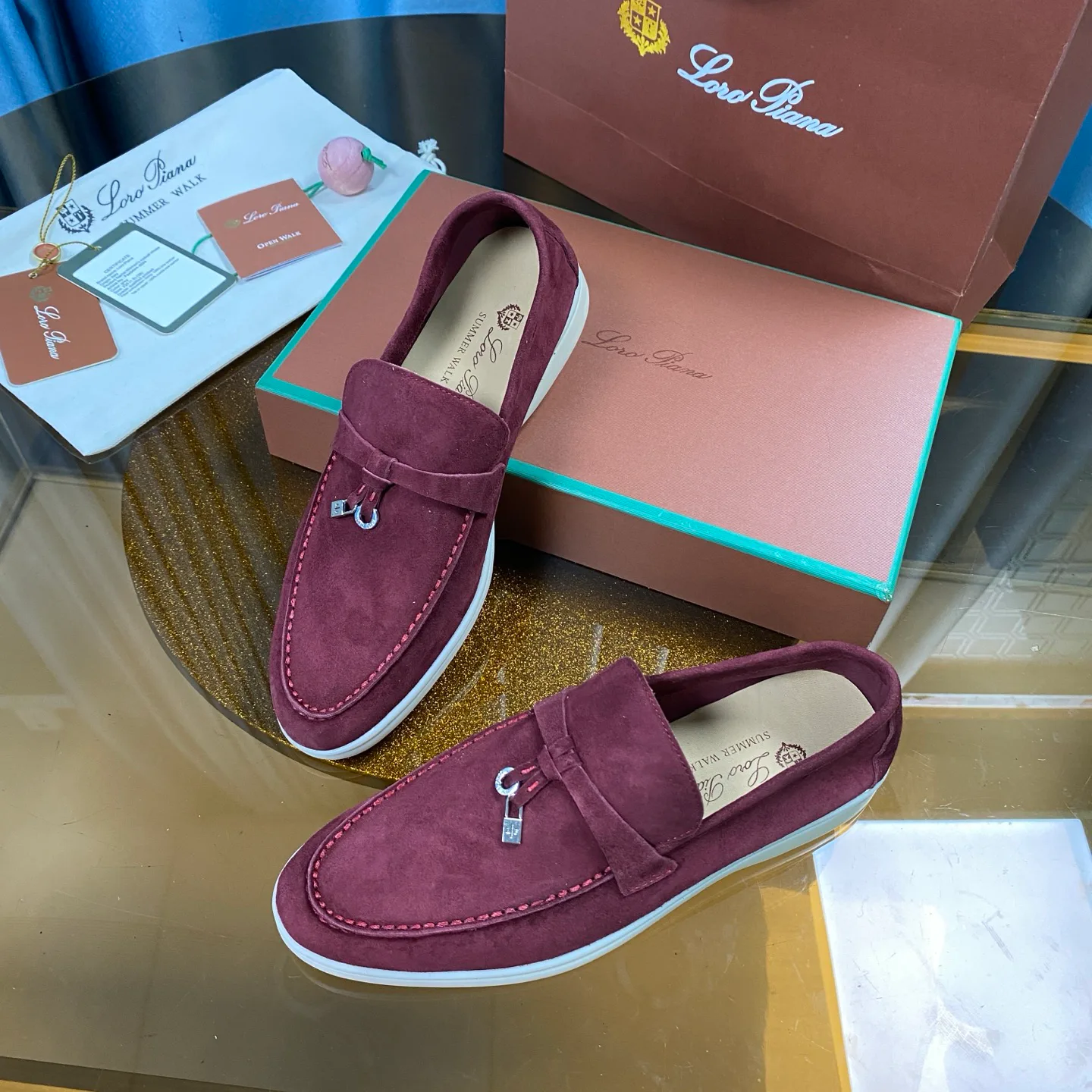 Лоферы И Мокасины Женские Loro Piana 10038654