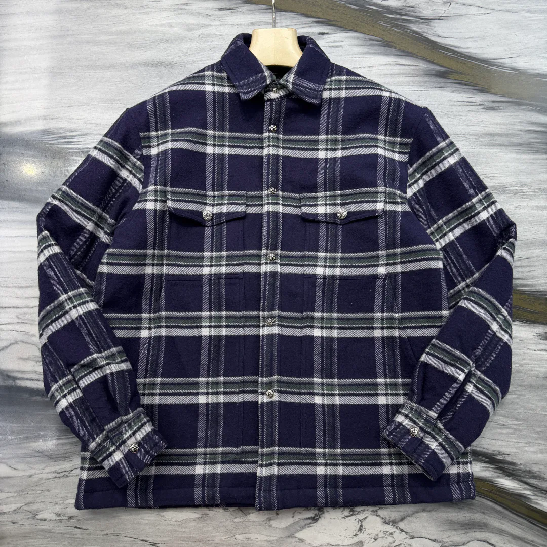 Рубашки Мужские Chrome Hearts 1328525