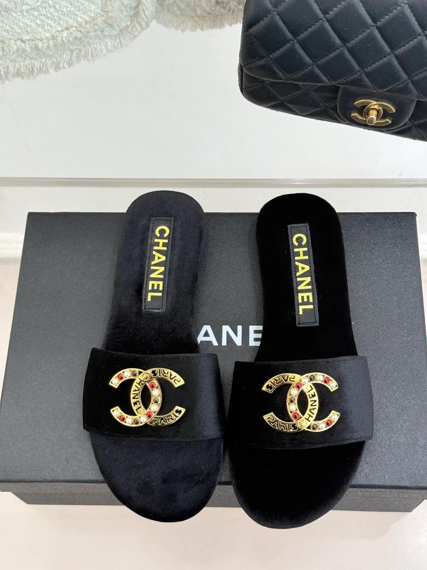 Шлепанцы Женские Chanel 14374