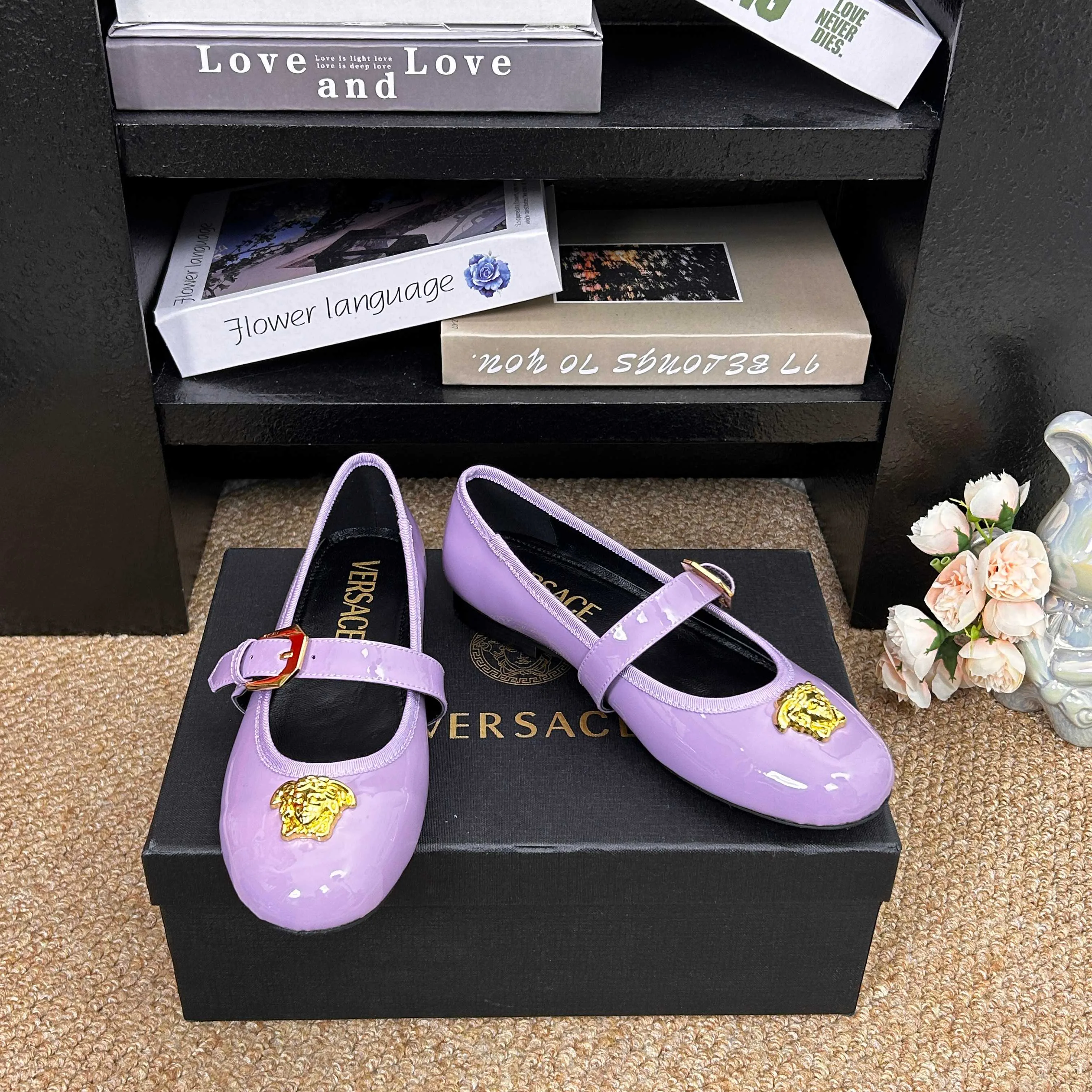 Балетки Женские Versace 9633232
