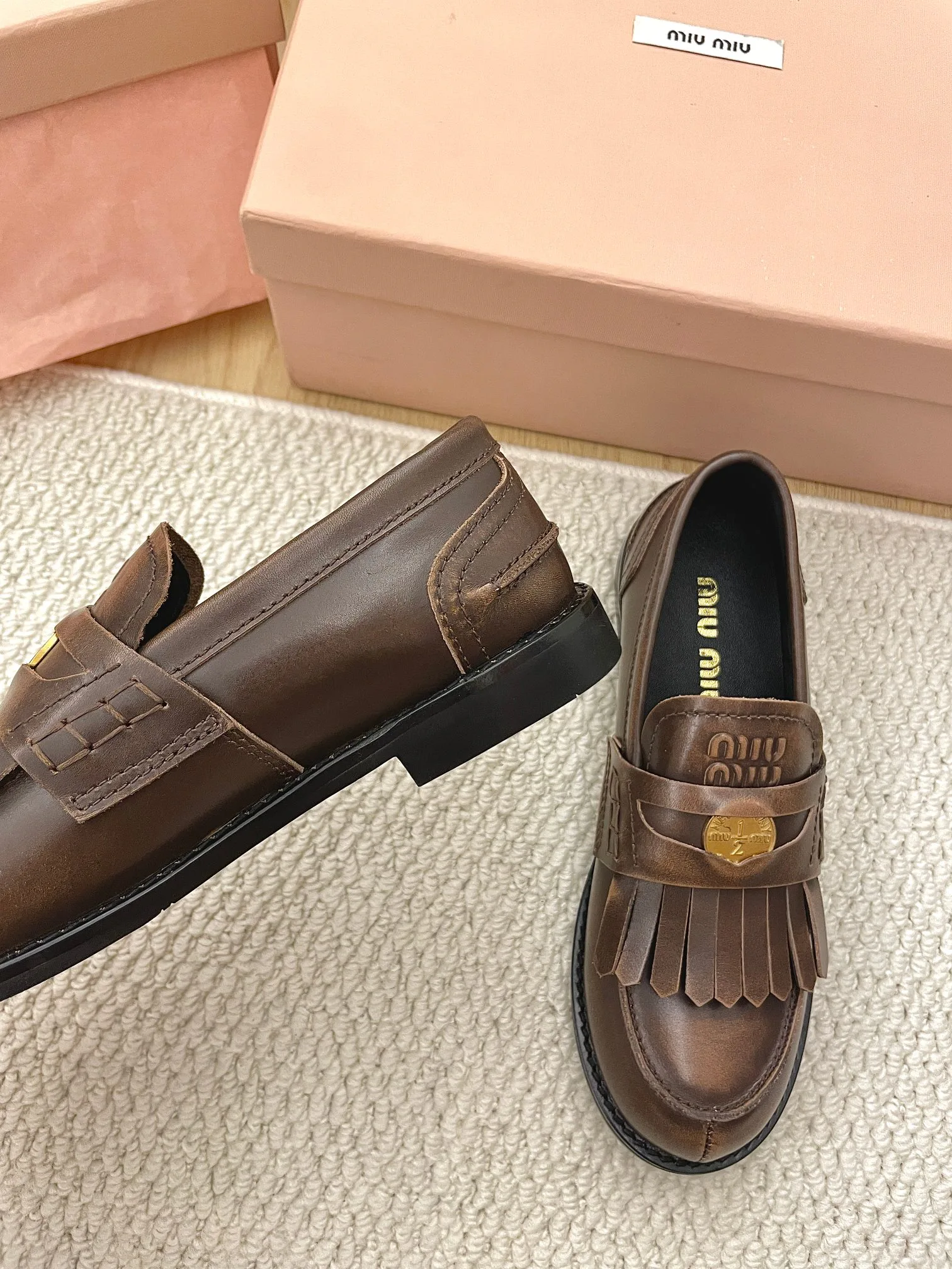 Лоферы И Мокасины Женские Miu Miu 18459398